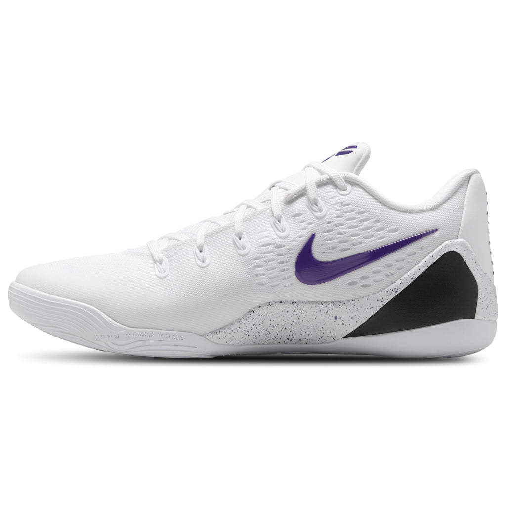 [IH1401-100] MENS NIKE KOBE 9 ELITE LOW EM PROTRO 'WHITE COURT PURPLE'