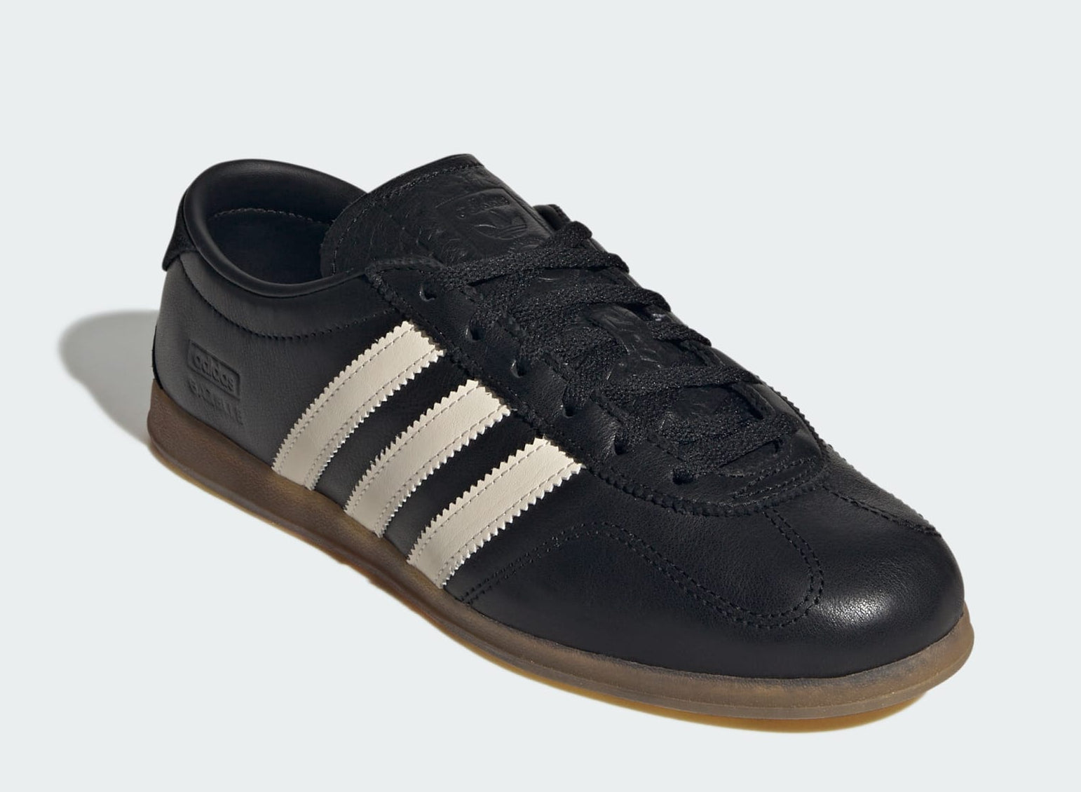 [IH1929] WOMENS ADIDAS GAZELLE LO PRO 'BLACK CHALK WHITE'