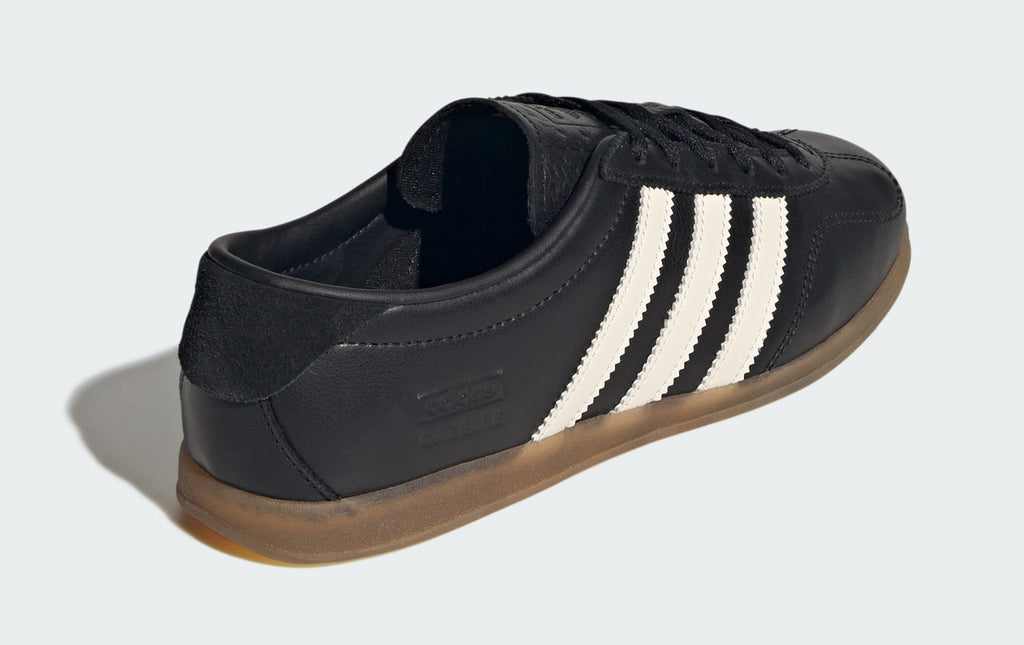[IH1929] WOMENS ADIDAS GAZELLE LO PRO 'BLACK CHALK WHITE'