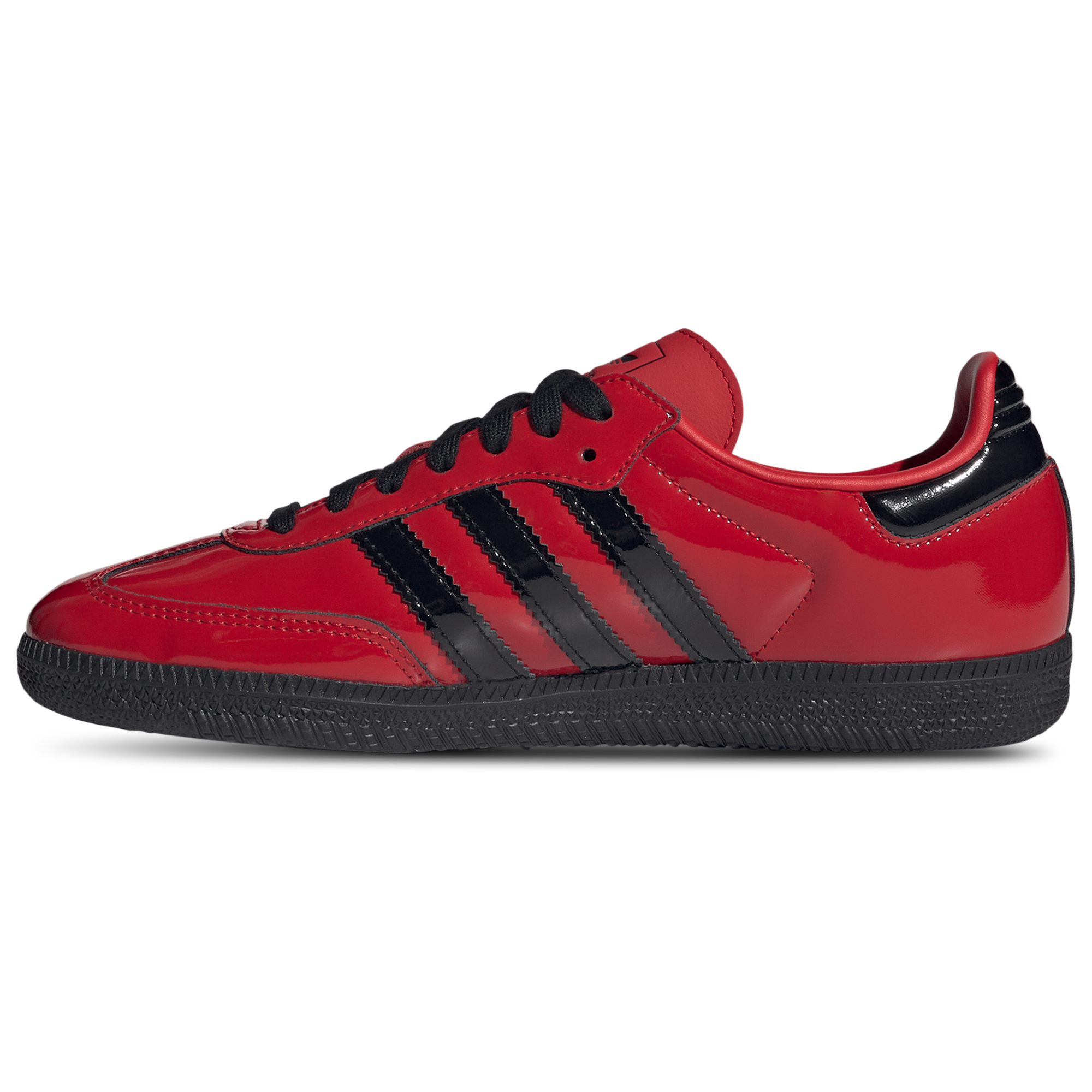 [IH3989] WOMENS ADIDAS SAMBA OG 'BETTER SCARLET BLACK PATENT'