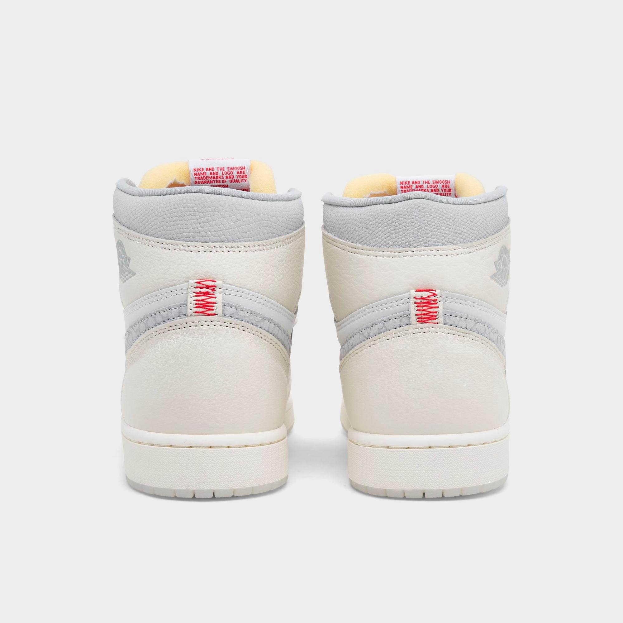[IH4363-100] MENS AIR JORDAN RETRO 1 HIGH OG 'SAIL UNIVERSITY RED'