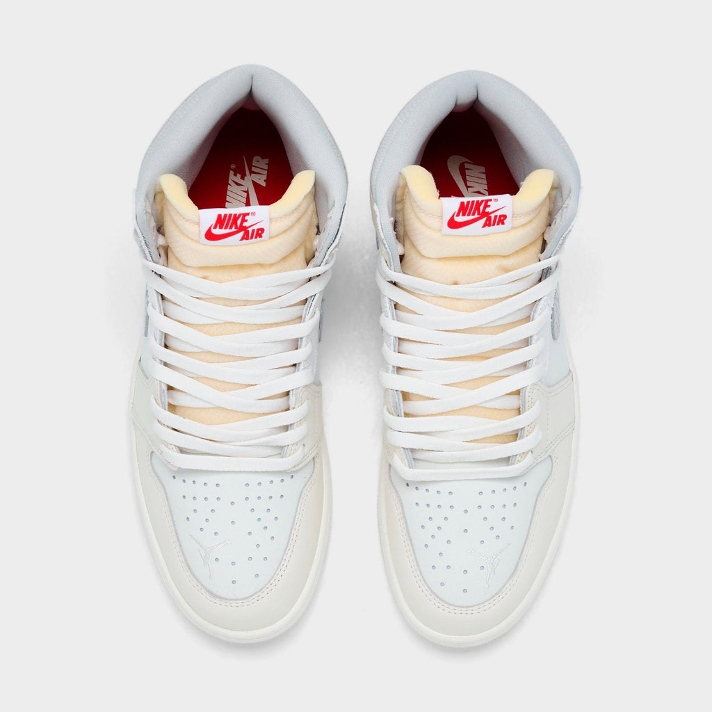 [IH4363-100] MENS AIR JORDAN RETRO 1 HIGH OG 'SAIL UNIVERSITY RED'