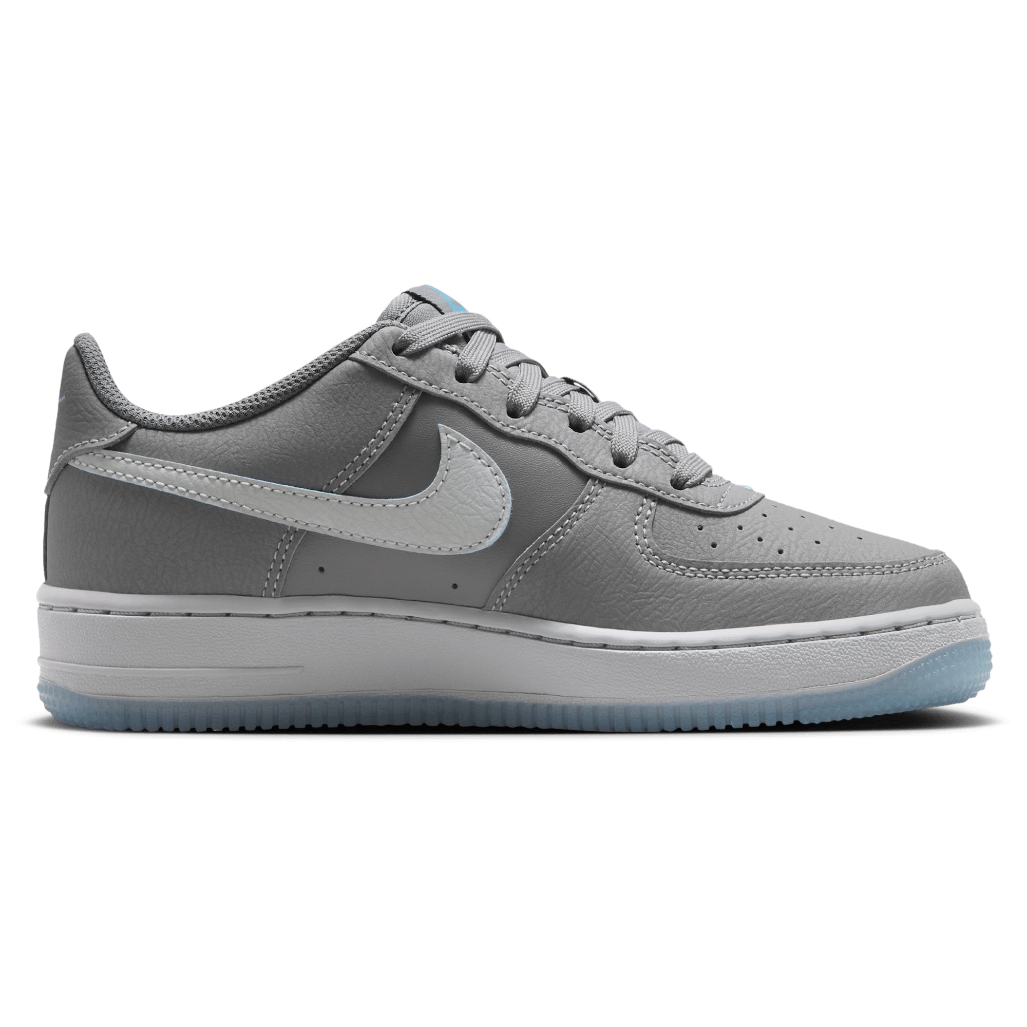 [IH4490-001] GRADE SCHOOL NIKE AIR FORCE 1 PE 'PENCIL POINT WOLF GREY'