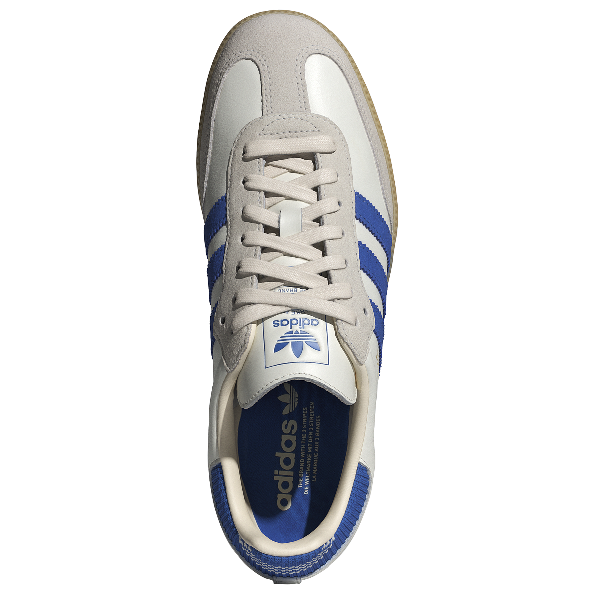 [IH6821] MENS ADIDAS SAMBA OG 'CLOUD WHITE BLUE GUM'