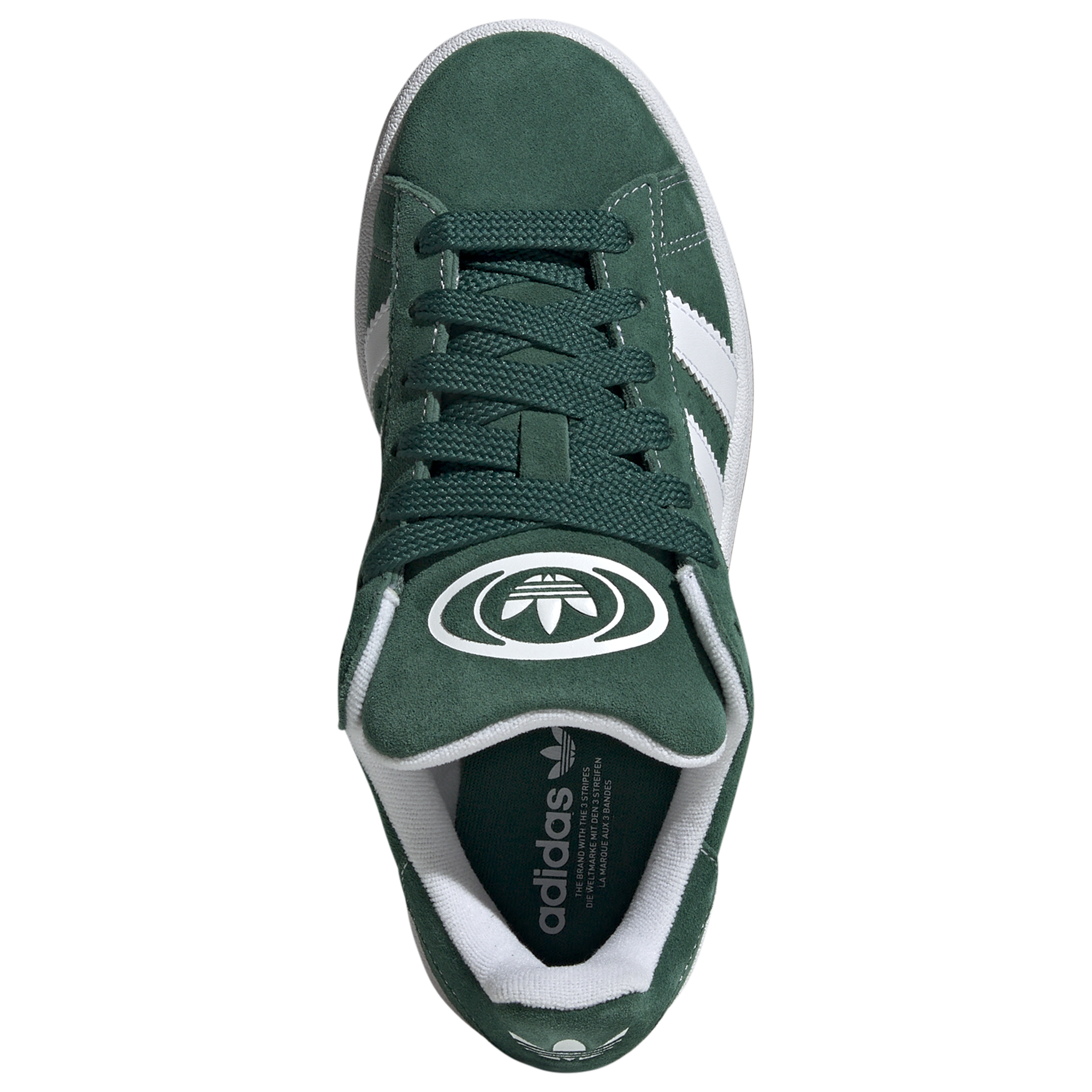 [IH7492] YOUTH ADIDAS CAMPUS 00S 'DARK GREEN WHITE'