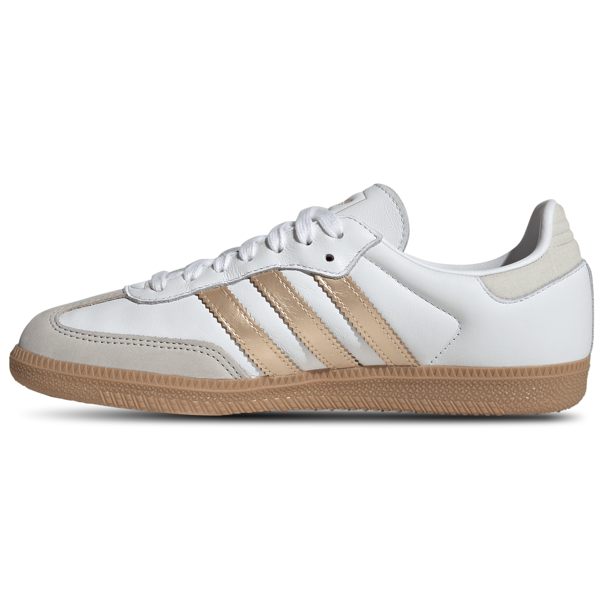 [IH9127] WOMENS ADIDAS SAMBA OG 'WHITE WONDER GOLD METALLIC'