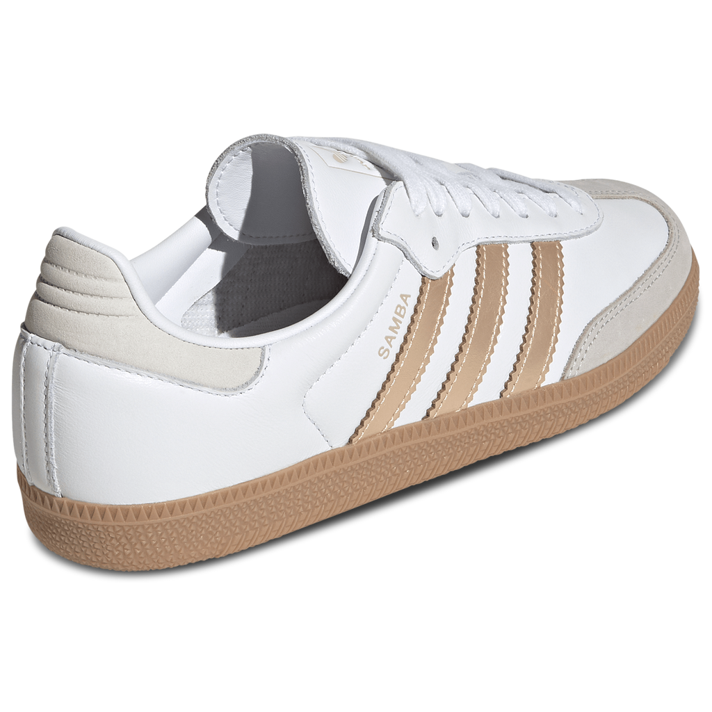 [IH9127] WOMENS ADIDAS SAMBA OG 'WHITE WONDER GOLD METALLIC'