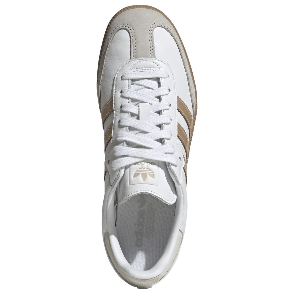 [IH9127] WOMENS ADIDAS SAMBA OG 'WHITE WONDER GOLD METALLIC'