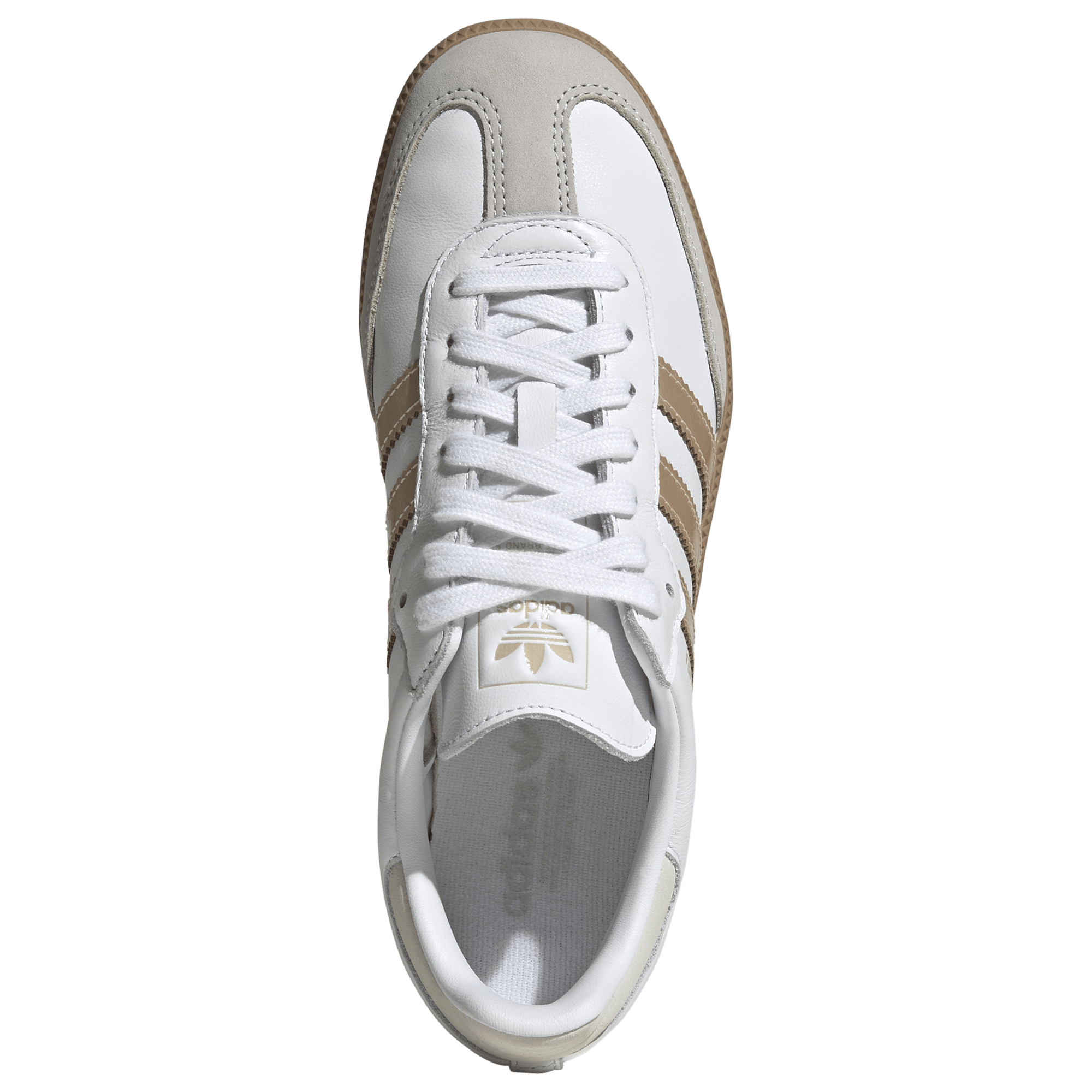 [IH9127] WOMENS ADIDAS SAMBA OG 'WHITE WONDER GOLD METALLIC'