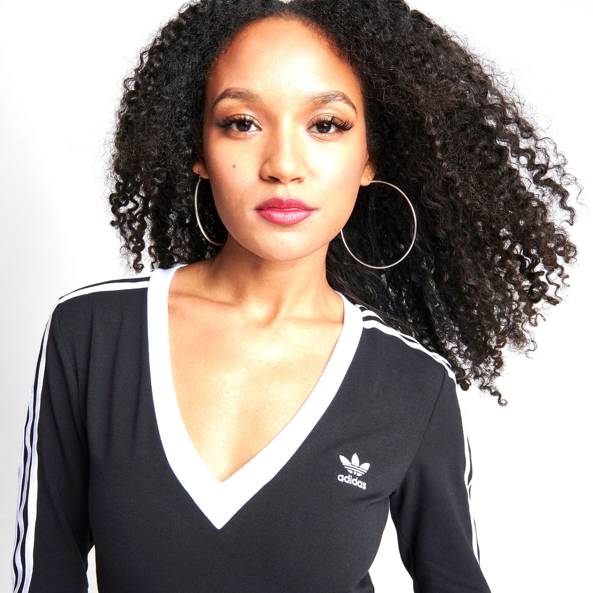 Womens Adidas Adicolor Classics 3-Stripes Maxi Dress 6