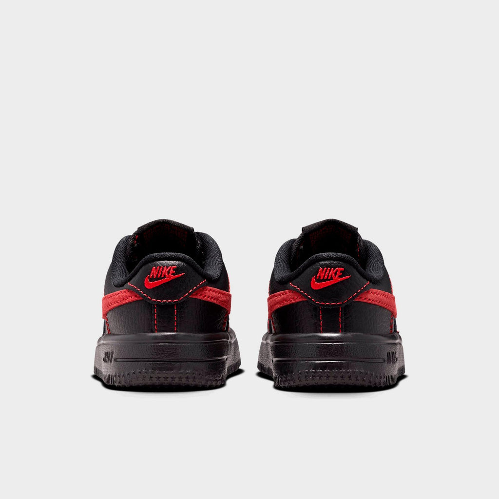 [IM7995-001] TODDLERS NIKE FORCE 1 LOW LV8 3 'BRED (TD)'