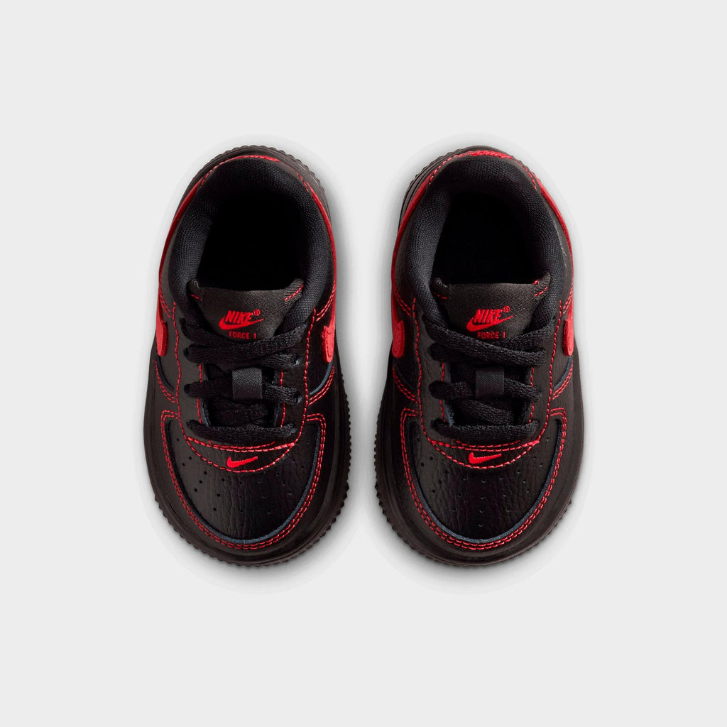 [IM7995-001] TODDLERS NIKE FORCE 1 LOW LV8 3 'BRED (TD)'