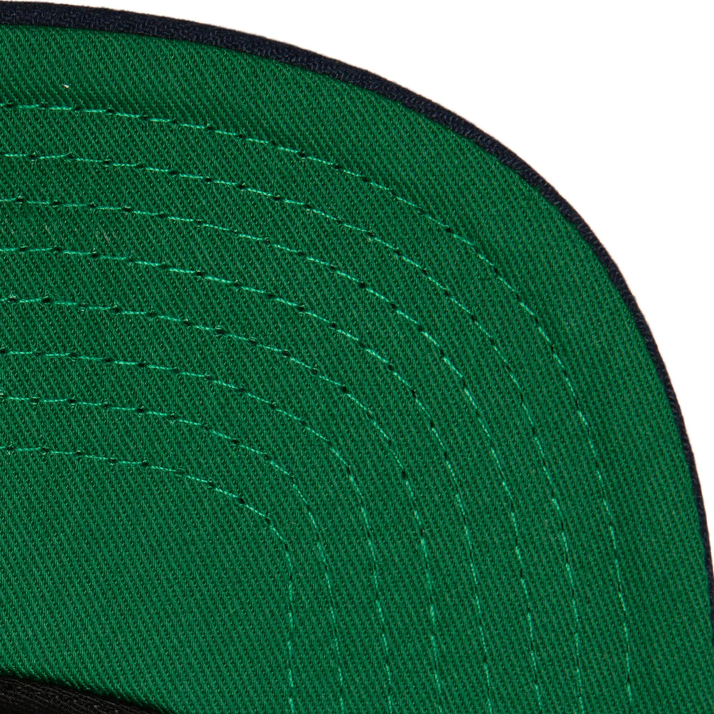 MENS MITCHELL & NESS NHL 2 TONE SIDE PATCH SNAPBACK LIGHTNING - BLACK-NAVY