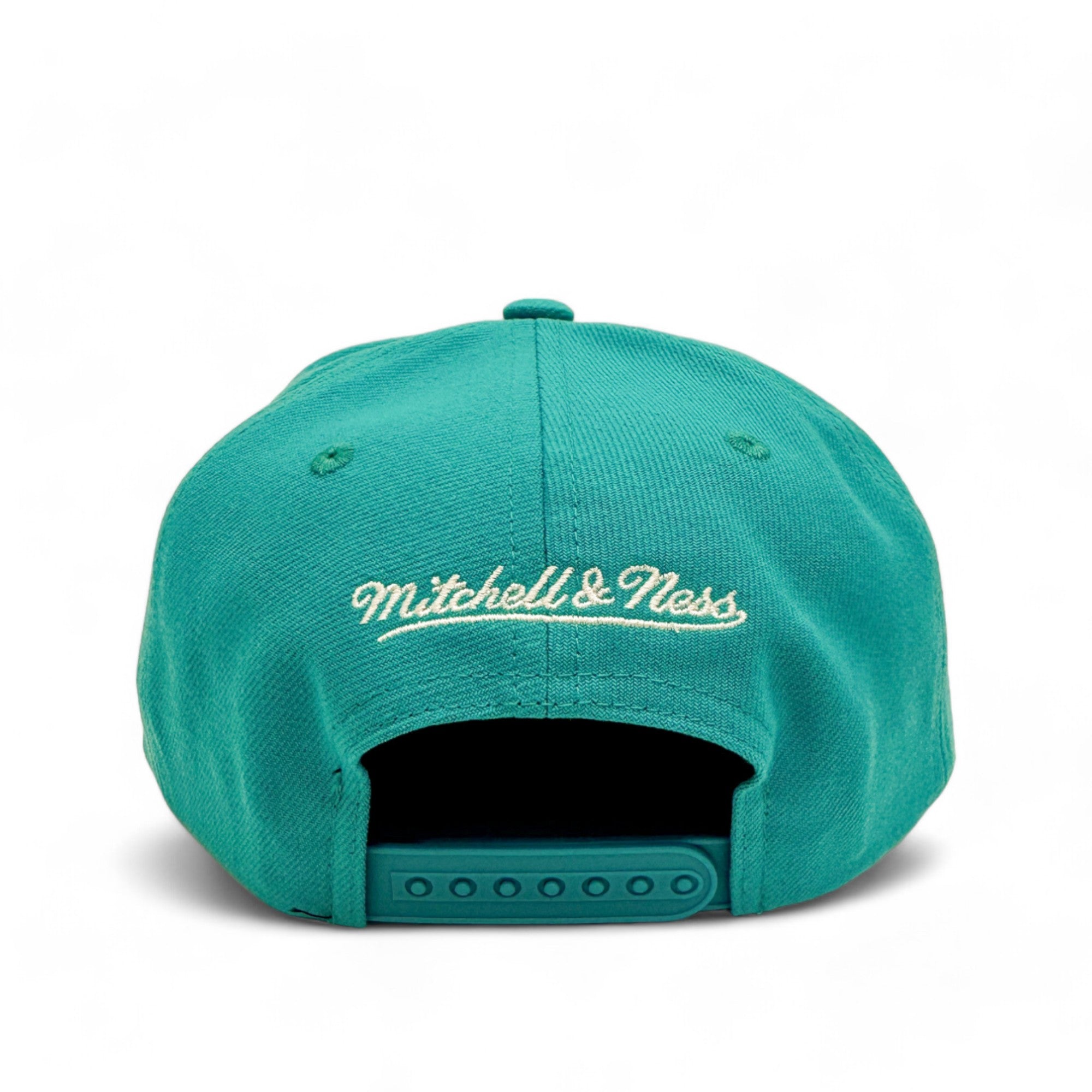 MENS MITCHELL & NESS MLB BACK TO BASICS SNAPBACK COOP MARLINS - TEAL