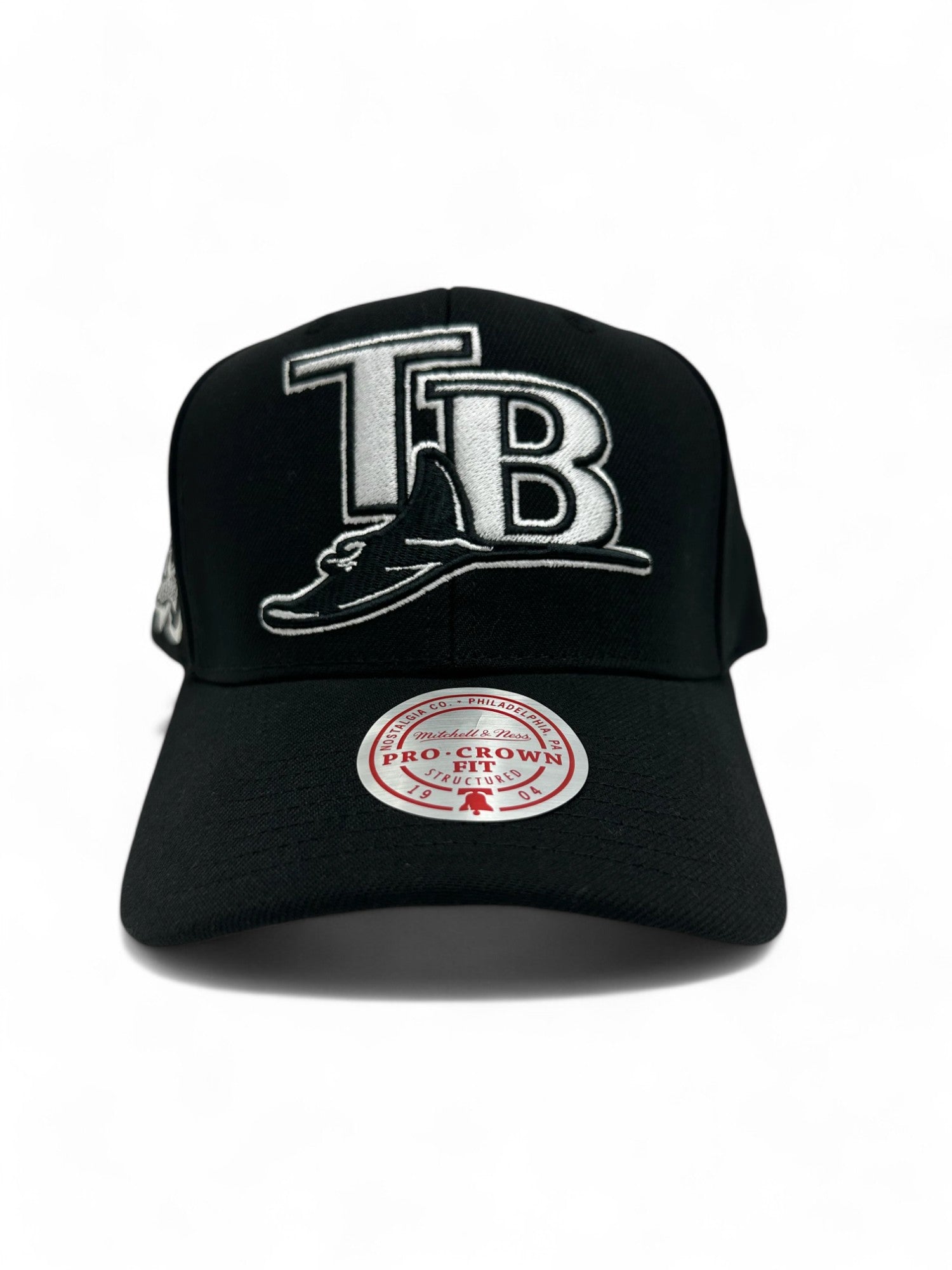 MENS MITCHELL & NESS MLB PANDA PRO SNAPBACK COOP RAYS - BLACK