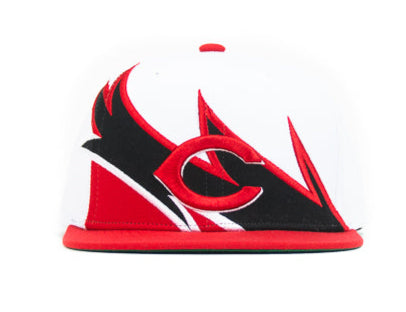 MENS MITCHELL & NESS MLB WAVERUNNER SNAPBACK REDS