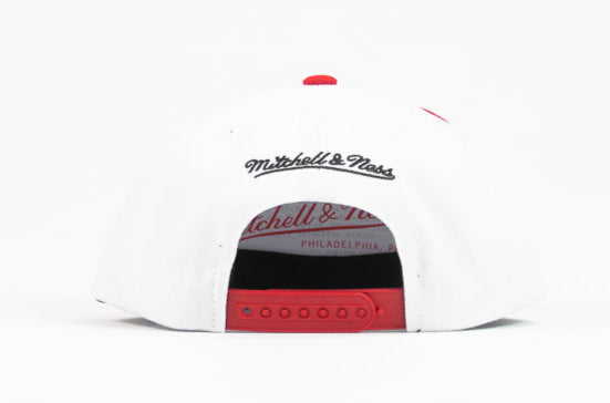 MENS MITCHELL & NESS MLB WAVERUNNER SNAPBACK REDS