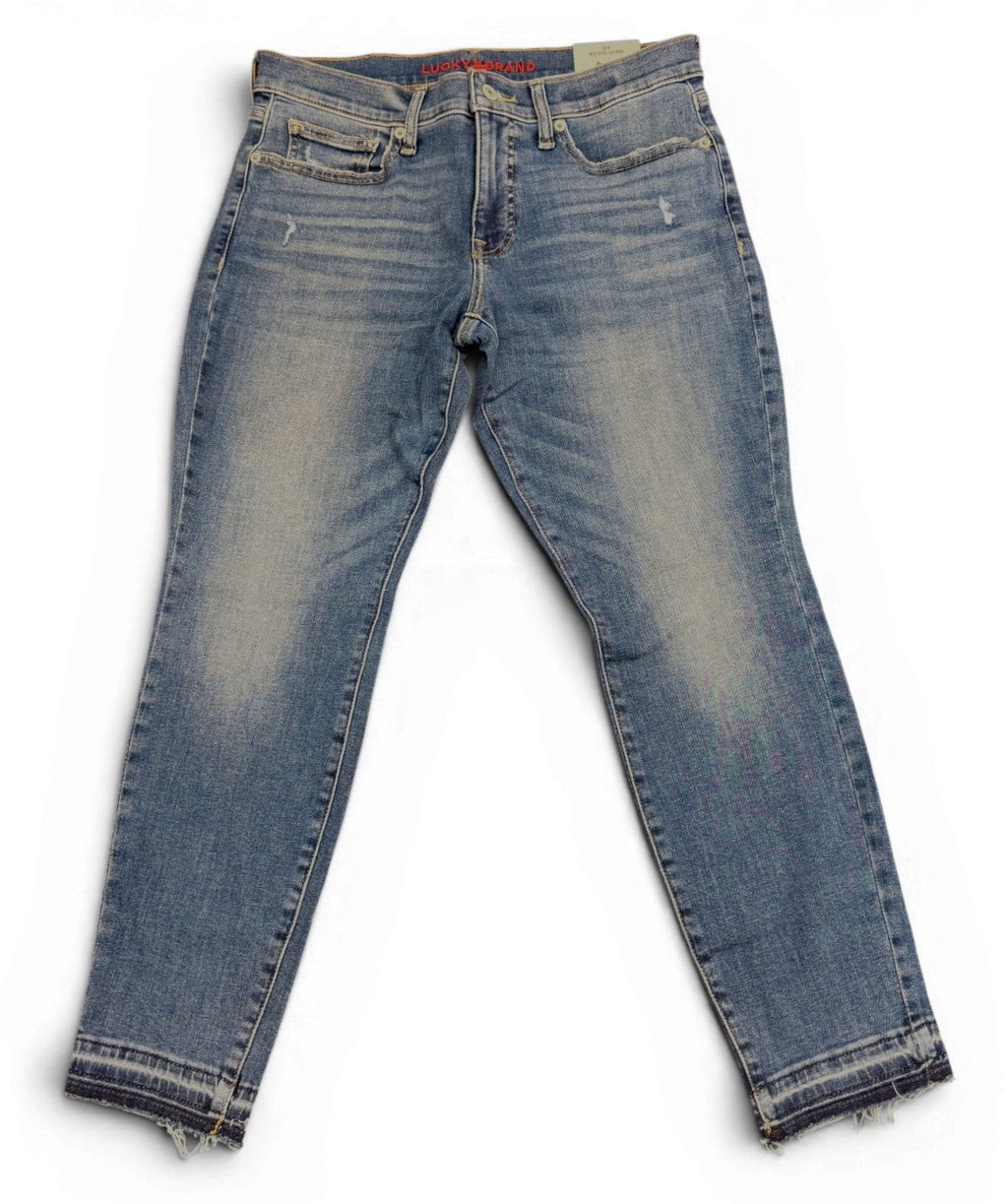 [133930-967] WOMENS LUCKY BRAND MID RISE AVA SKINNY - FRESH AIR - RSLD