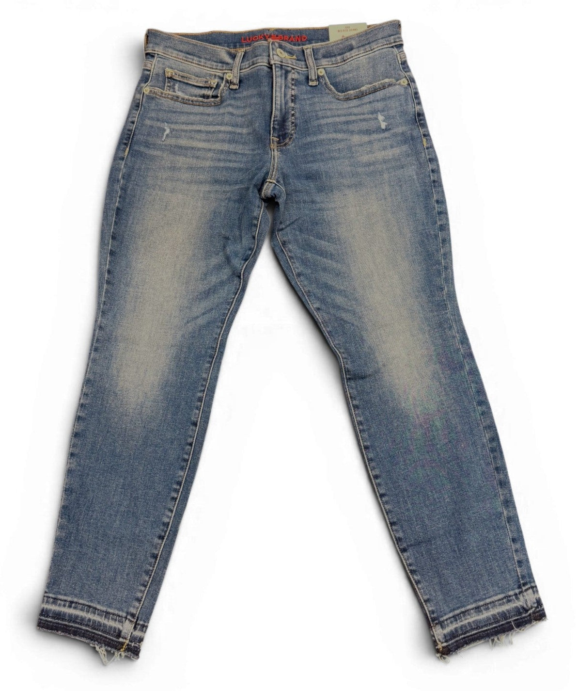 [133930-967] WOMENS LUCKY BRAND MID RISE AVA SKINNY - FRESH AIR - RSLD