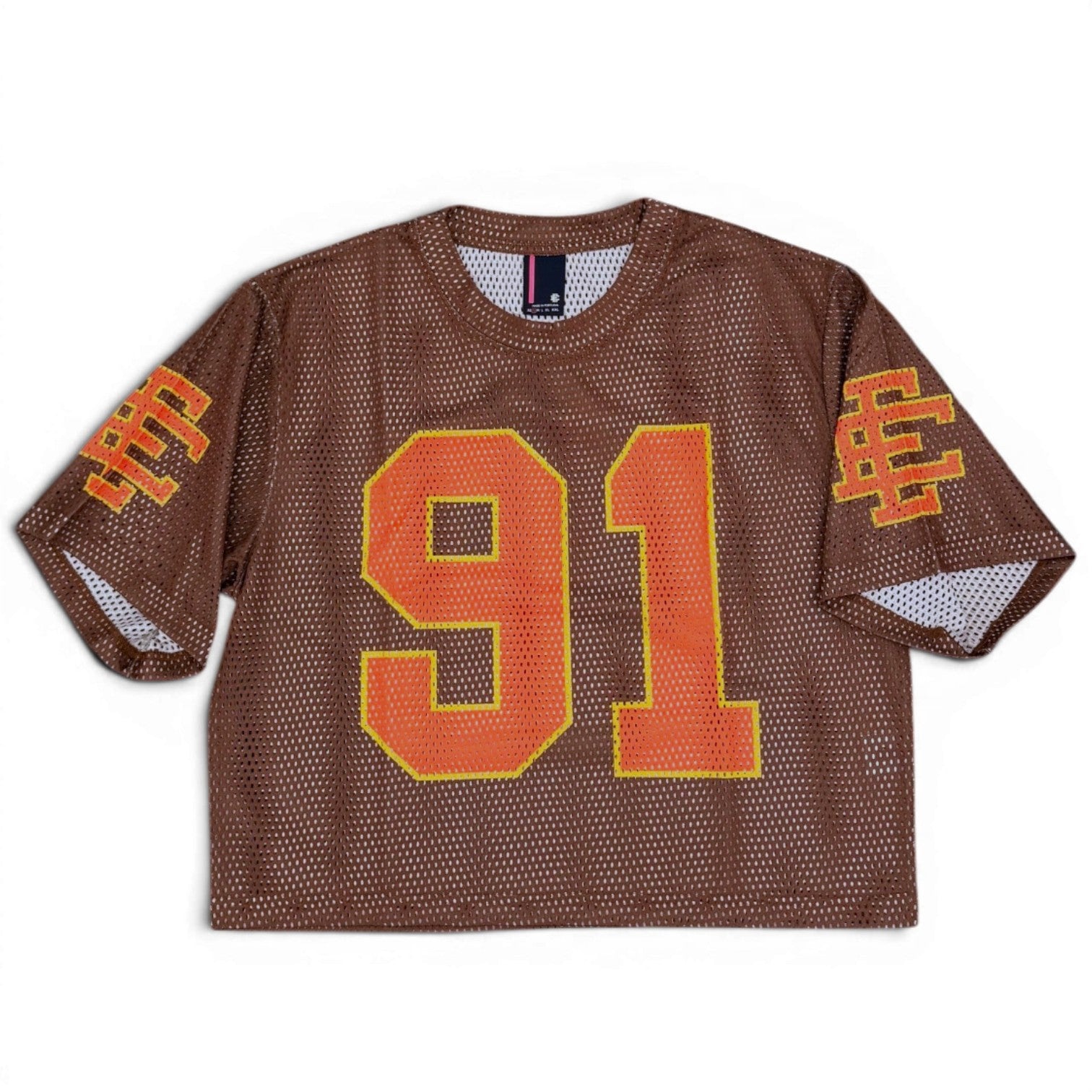 [EEC025MS87-000BWOR] MENS ERIC EMANUEL EE CROPPED JERSEY CORE MESH