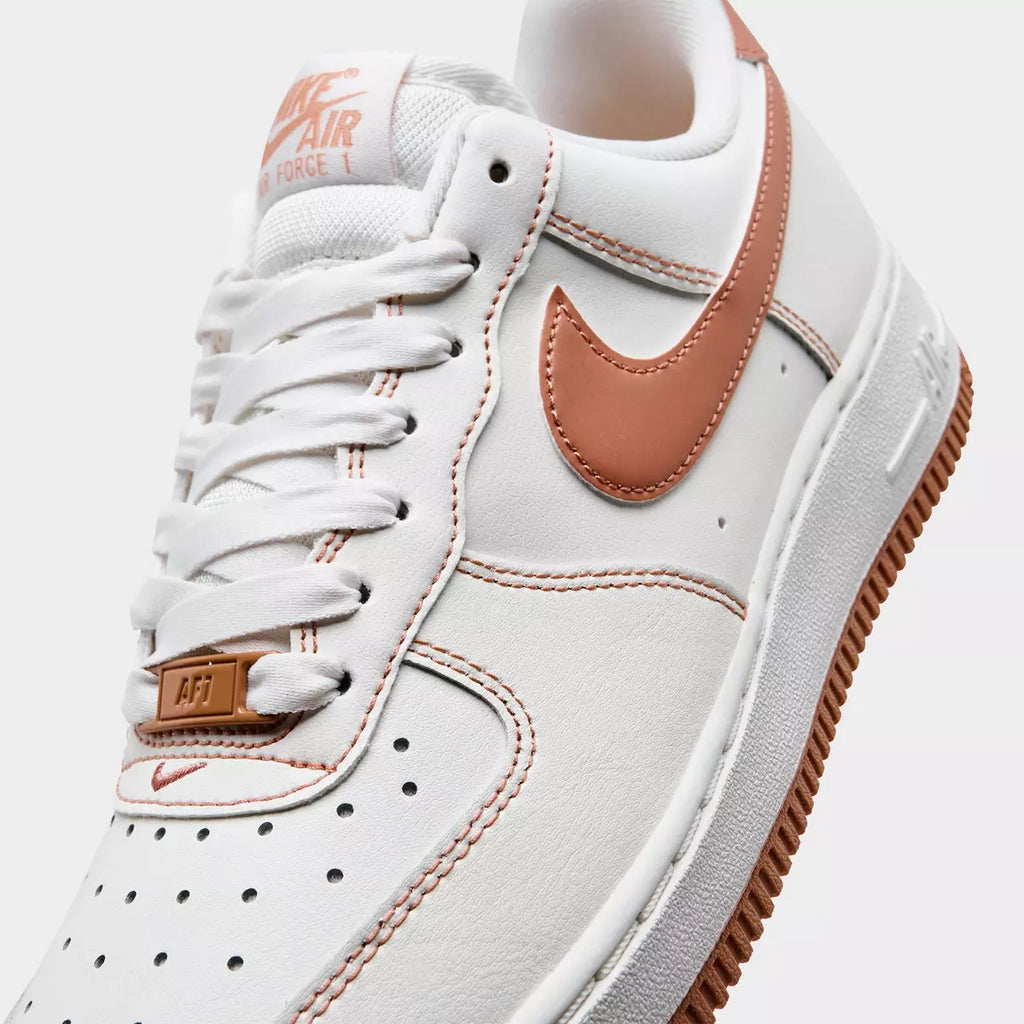 [IQ9428-133] WOMENS NIKE AIR FORCE 1 '07 'SAIL ROSE GOLD'