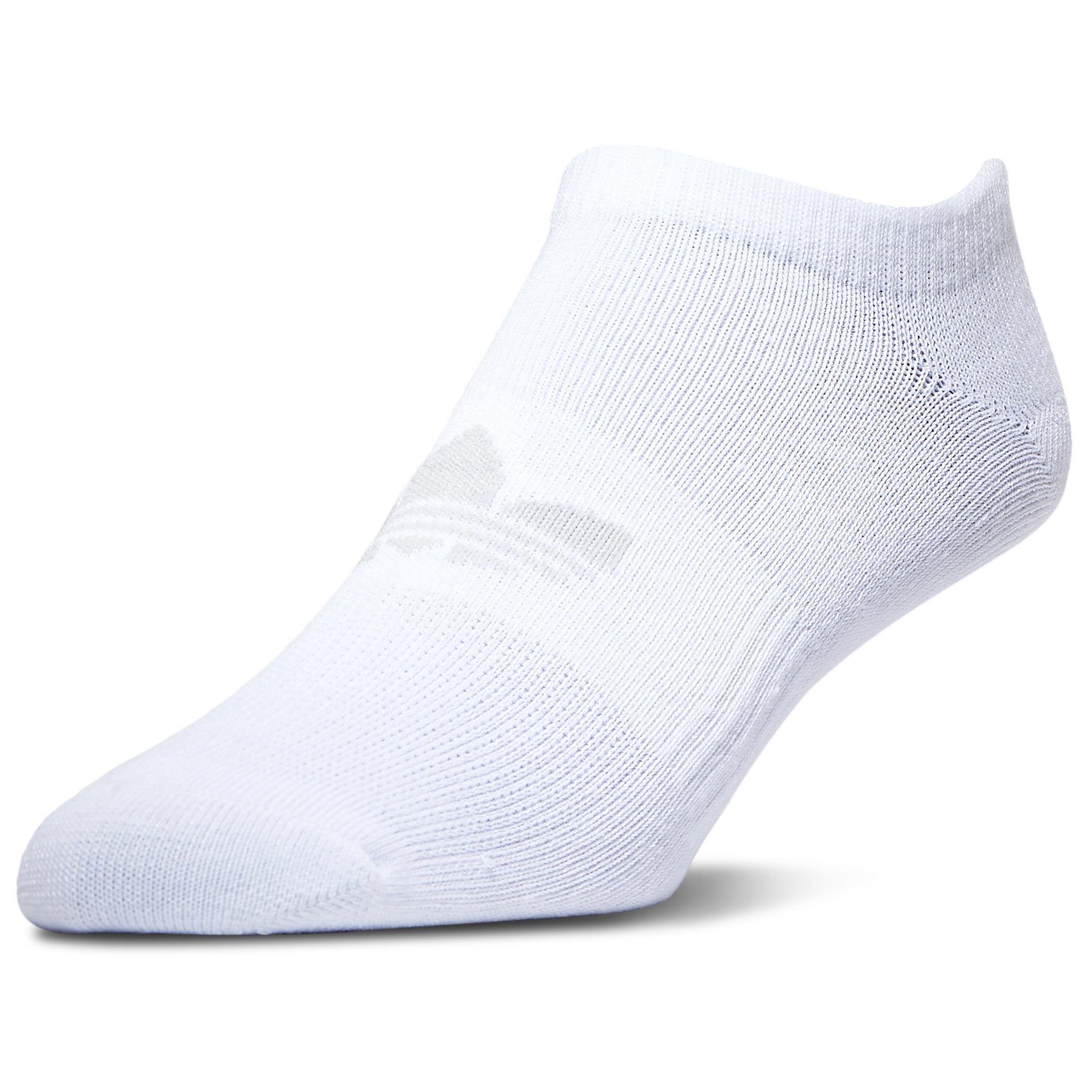 [IR1064C] MENS ADIDAS ORIGINALS TREFOIL SOCKS NO SHOW 6 PAIRS