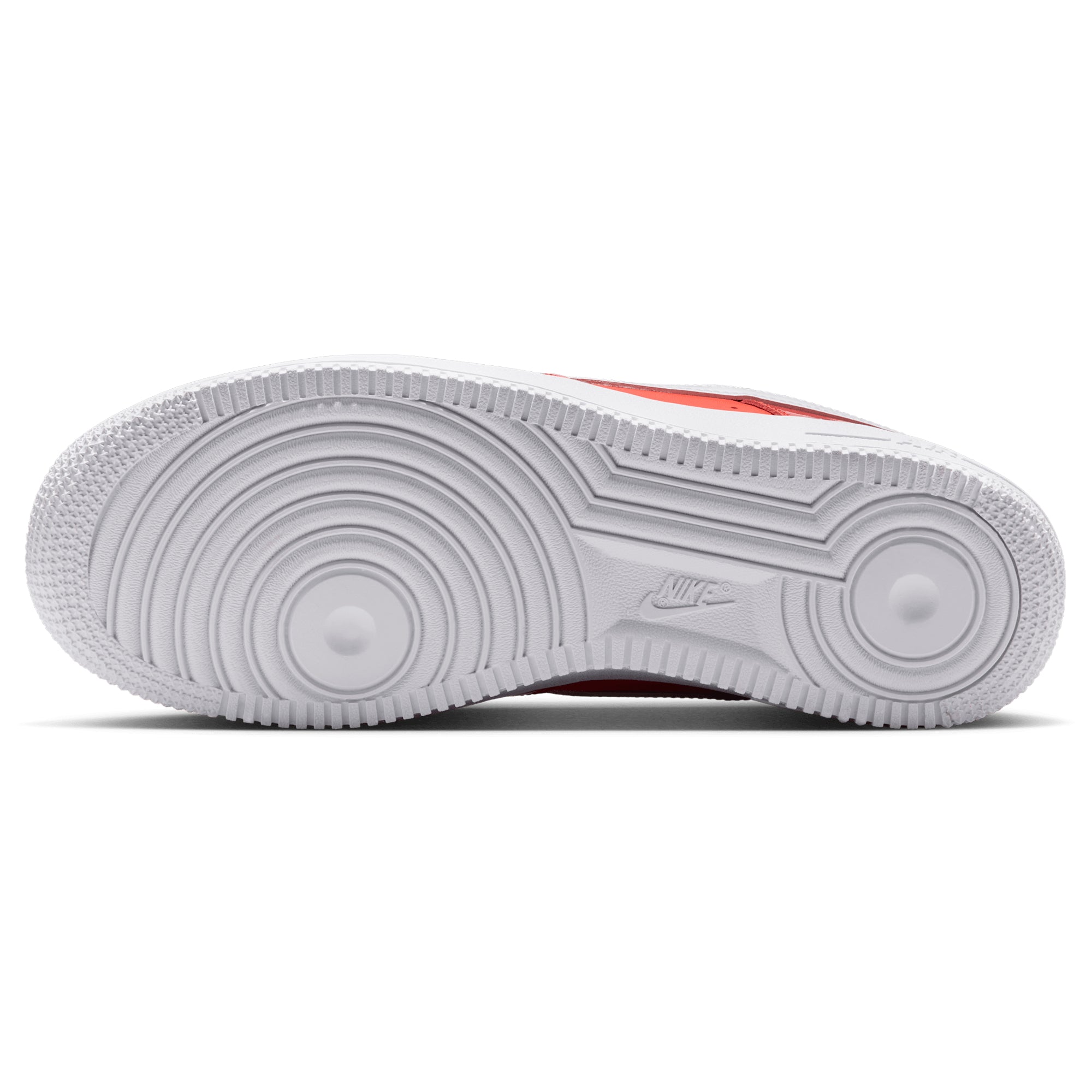 [IR5450-600] MENS NIKE AIR FORCE 1 '07 'PATENT LIGHT CRIMSON WHITE'
