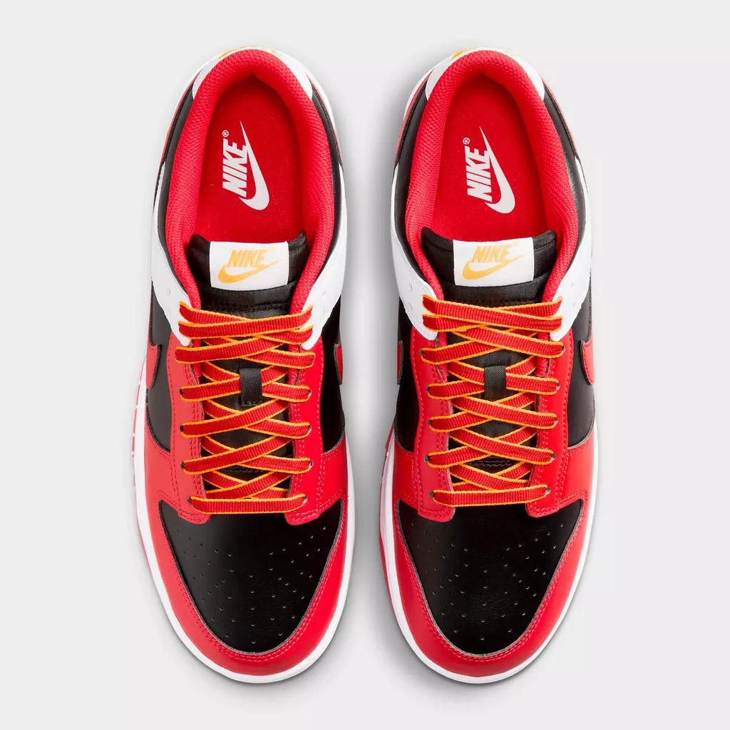 [IV2706-010] MENS NIKE DUNK LOW RETRO 'BLACK UNIVERSITY RED'
