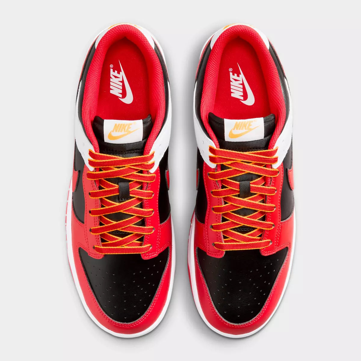 [IV2706-010] MENS NIKE DUNK LOW RETRO 'BLACK UNIVERSITY RED'