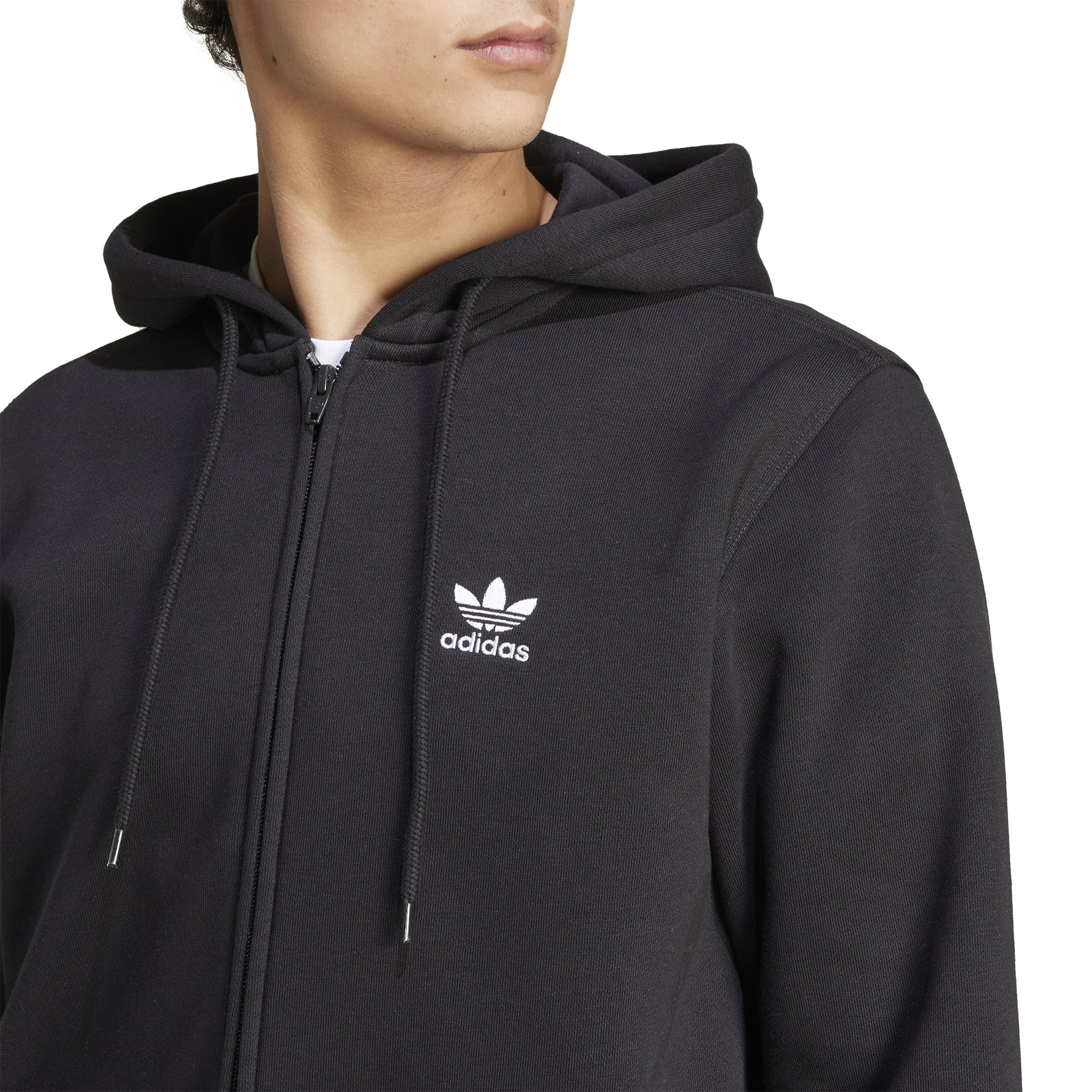 [IW5791] MENS ADIDAS ORIGINALS ESS FULL-ZIP HOODIE
