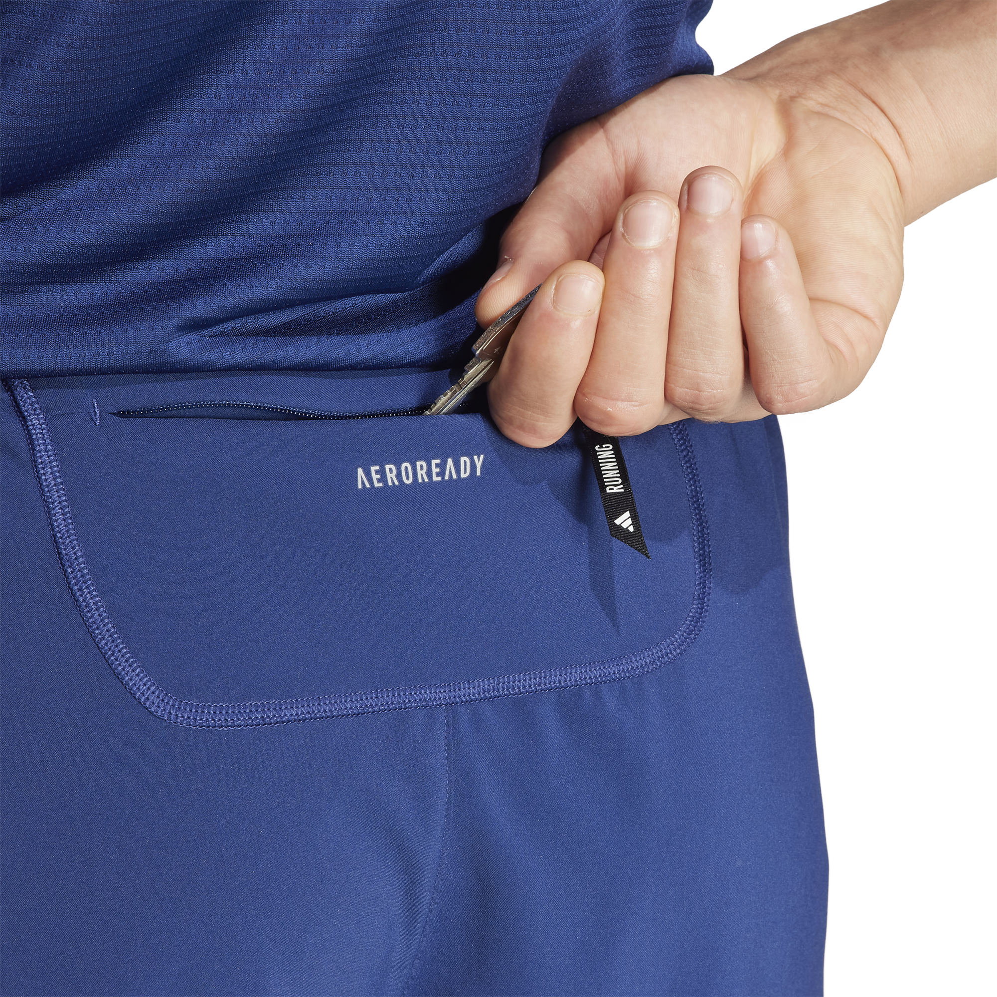 [IY0706] MENS ADIDAS RUNNING OWN THE RUN 5 AEROREADY SHORTS