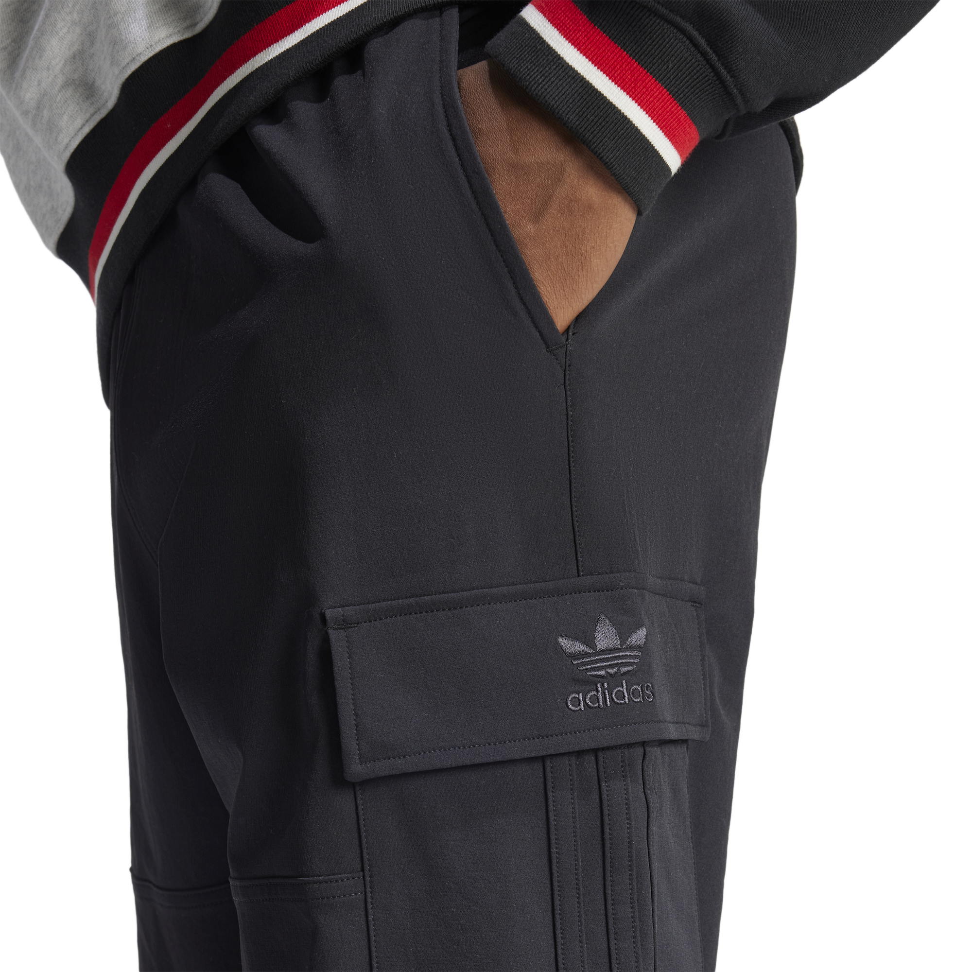 [IY2079] MENS ADIDAS ORIGINALS DOUBLE CARGO PANTS