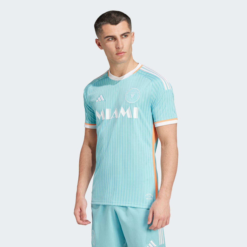 [IT6184] Mens Adidas FOOTBALL INTER MIAMI CF 24 THIRD AUTHENTIC JERSEY