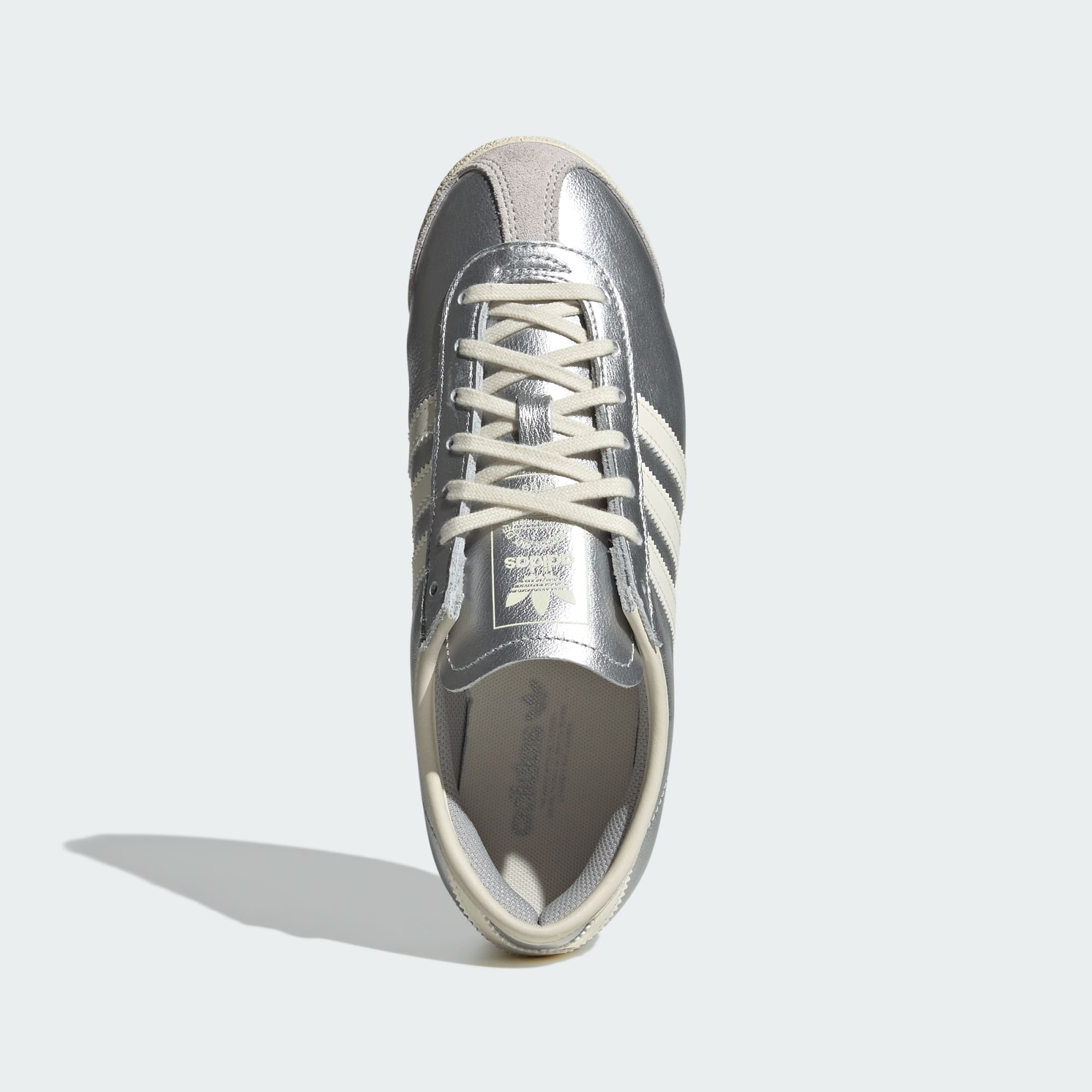 [IH6664] WOMENS ADIDAS ITALIA 70S 'SILVER METALLIC CREAM WHITE'