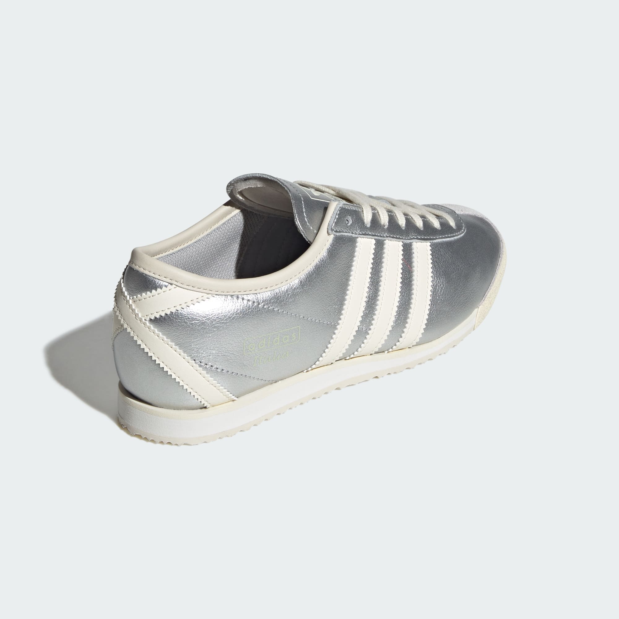 [IH6664] WOMENS ADIDAS ITALIA 70S 'SILVER METALLIC CREAM WHITE'