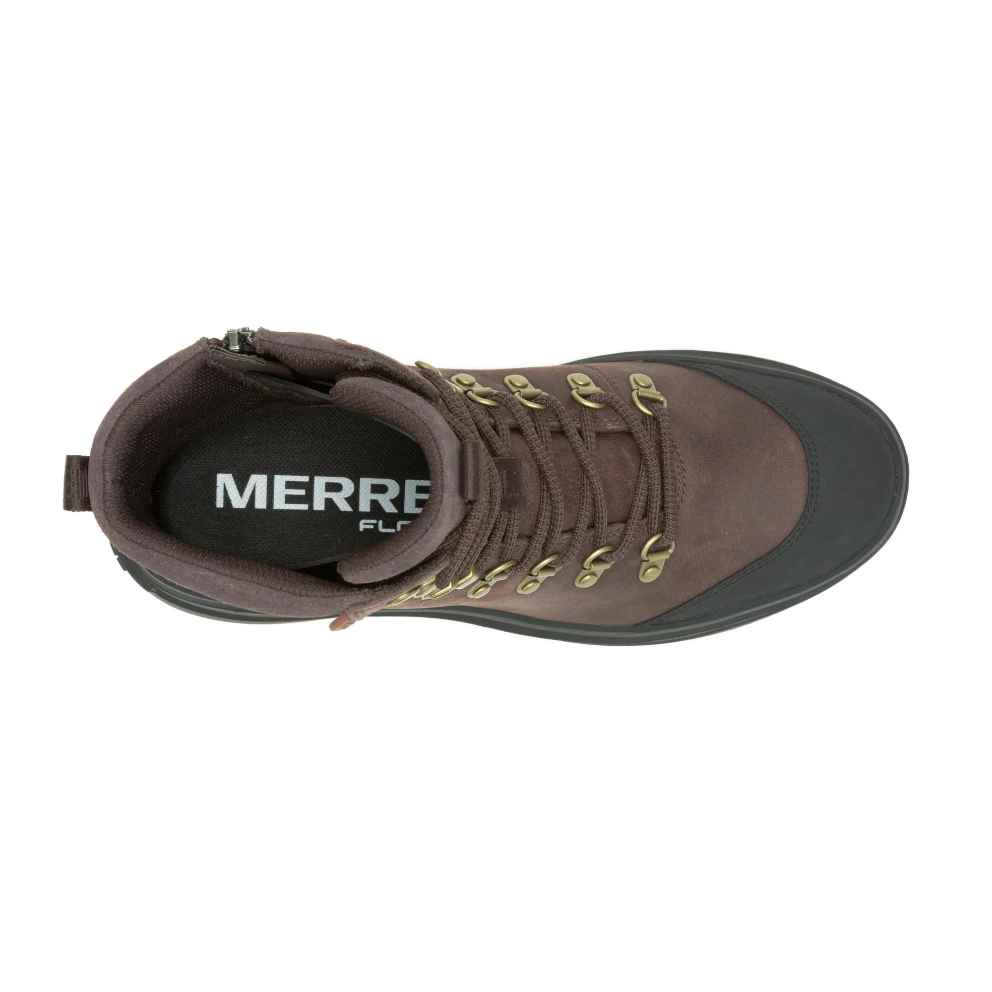 [J007494] WOMENS MERRELL HARPER LACE ZIP WP