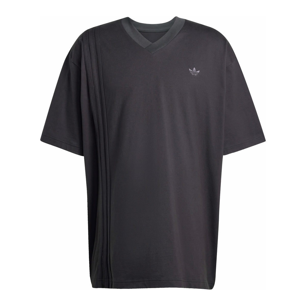 Mens Adidas Front 3-Stripes Tee 1