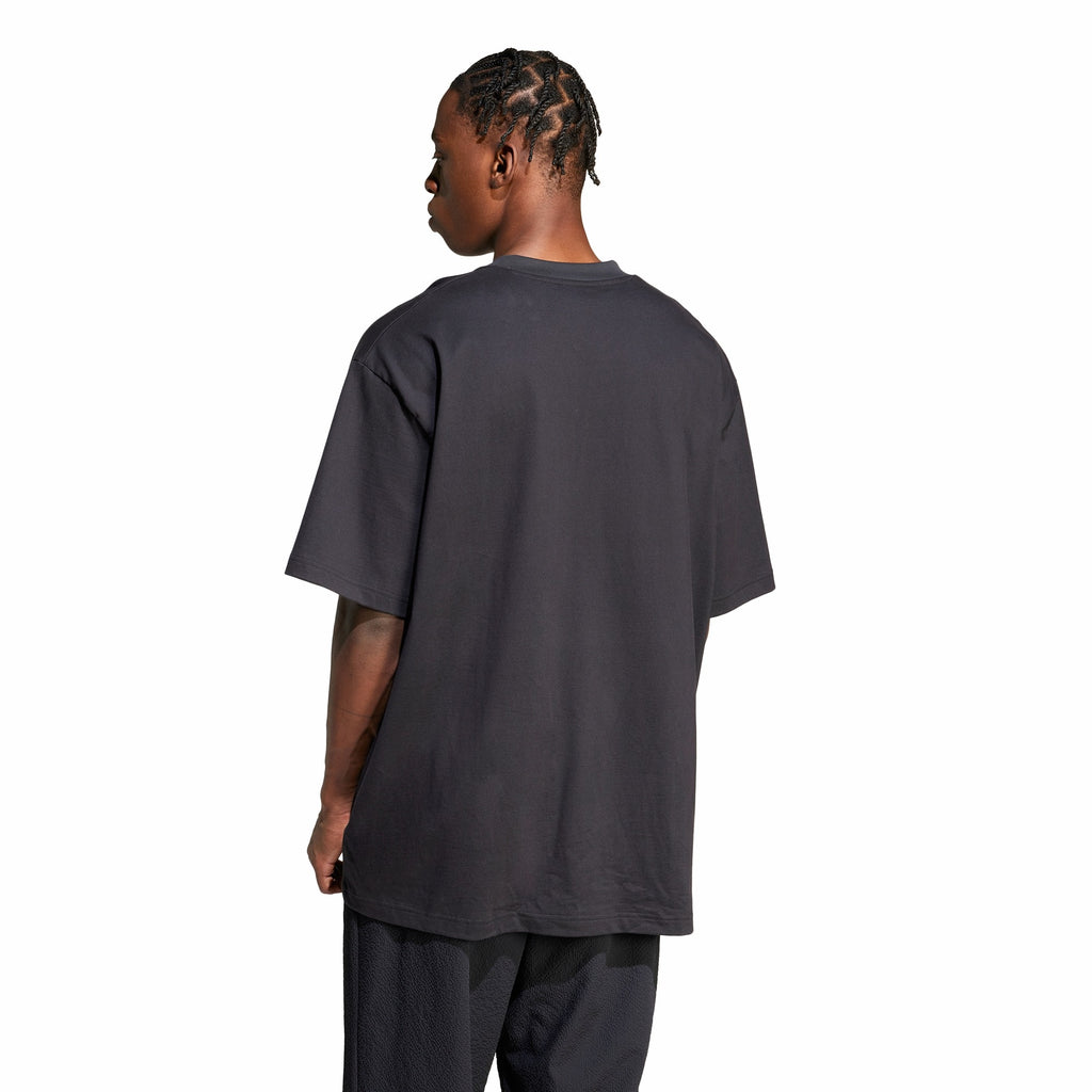 Mens Adidas Front 3-Stripes Tee 3