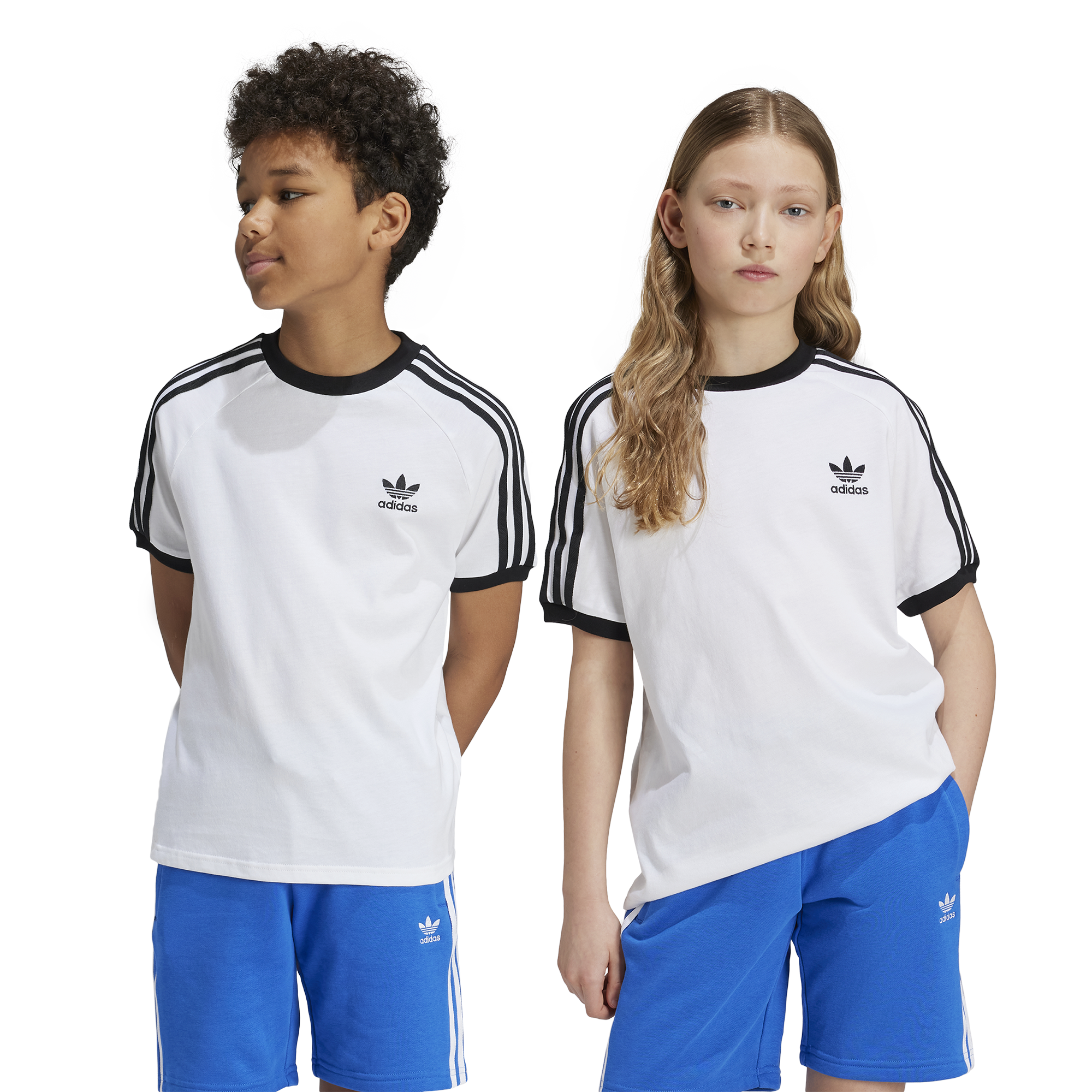 [JE0515] YOUTH ADIDAS ORIGINALS 3 STRIPE T-SHIRT