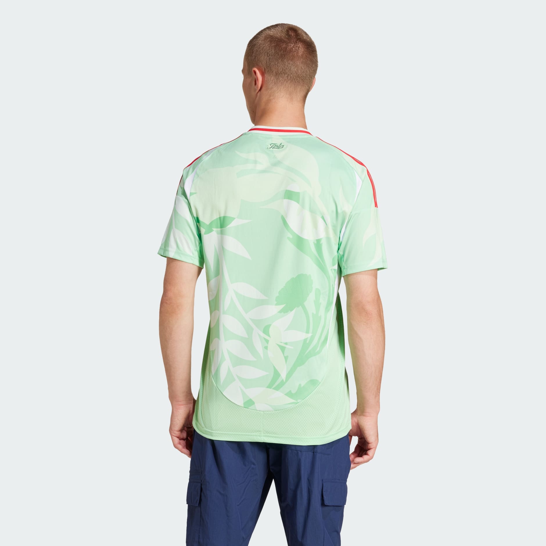 [JF0604] MENS ADIDAS ITALY 25 AWAY JERSEY