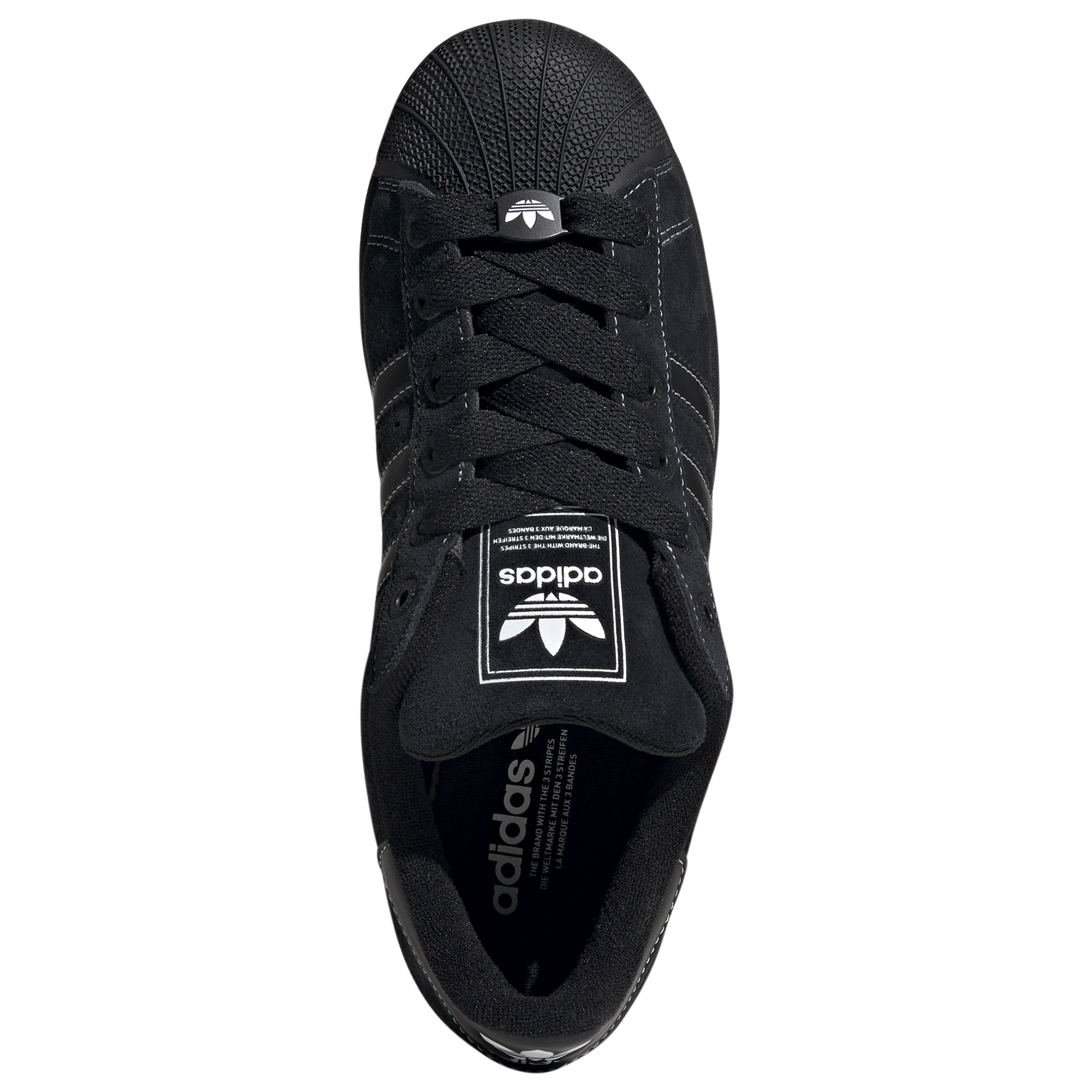 [JH5470] MENS ADIDAS SUPERSTAR II 'CORE BLACK'