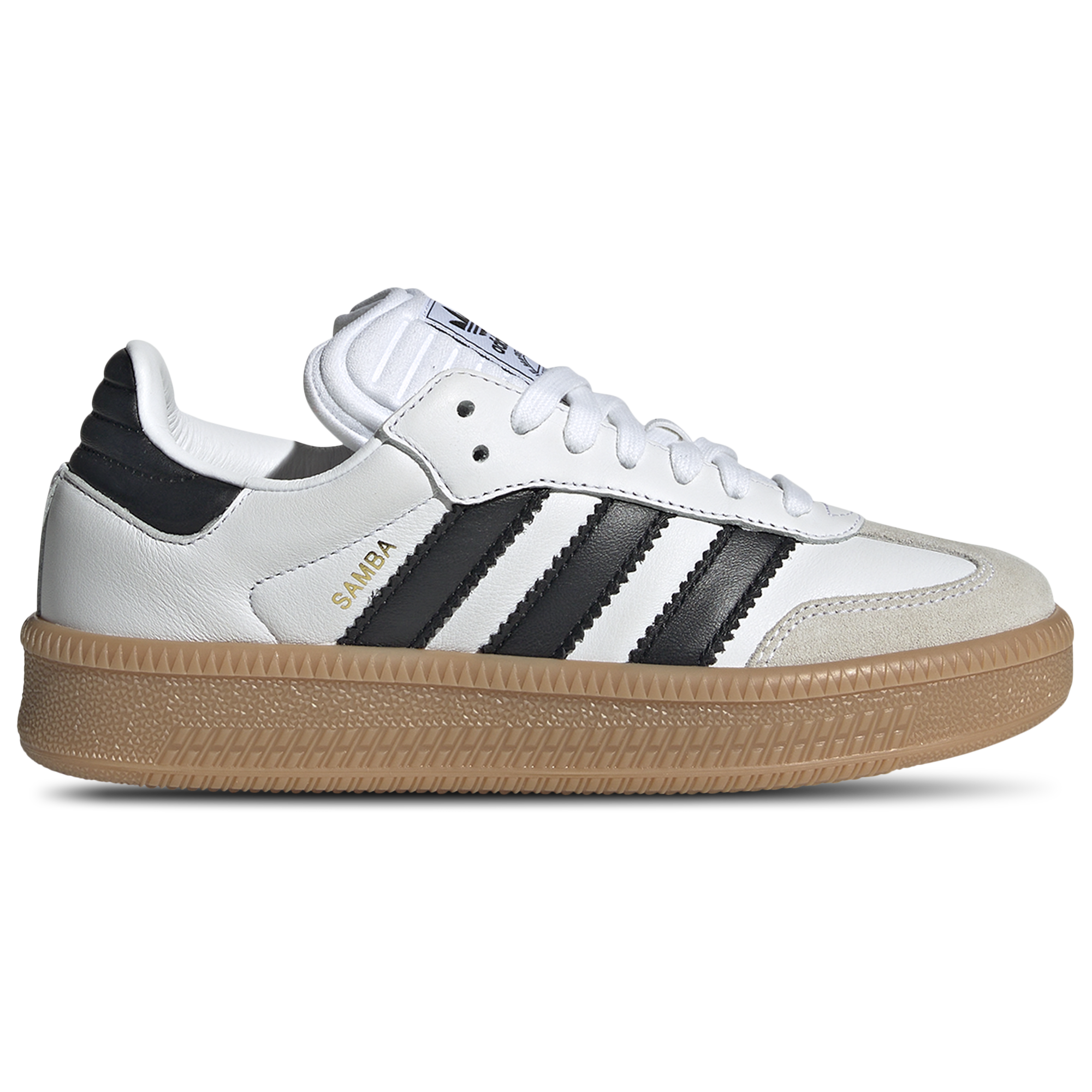 [JH6516] YOUTH ADIDAS ORIGINALS SAMBA XLG 'WHITE BLACK GUM'