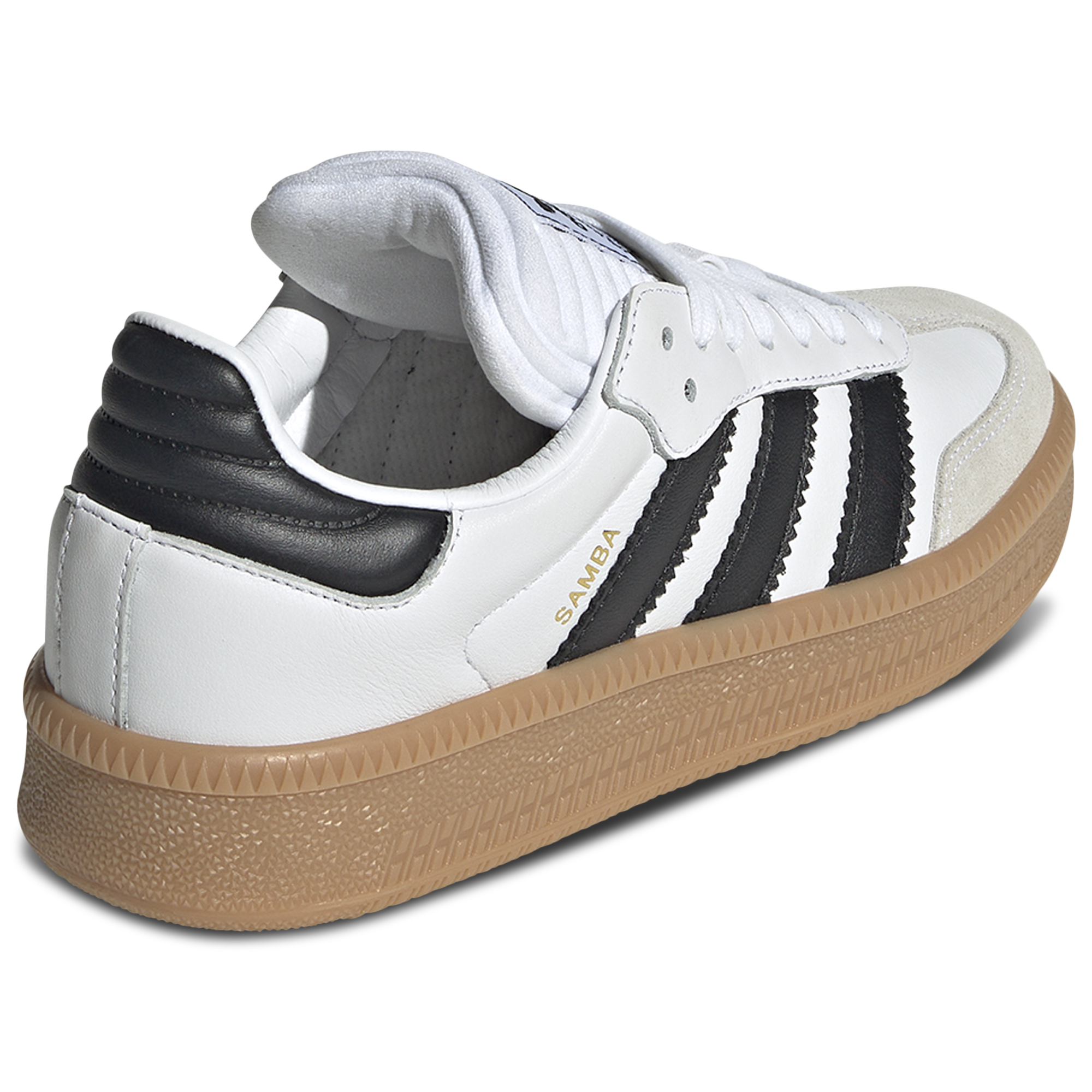 [JH6516] YOUTH ADIDAS ORIGINALS SAMBA XLG 'WHITE BLACK GUM'