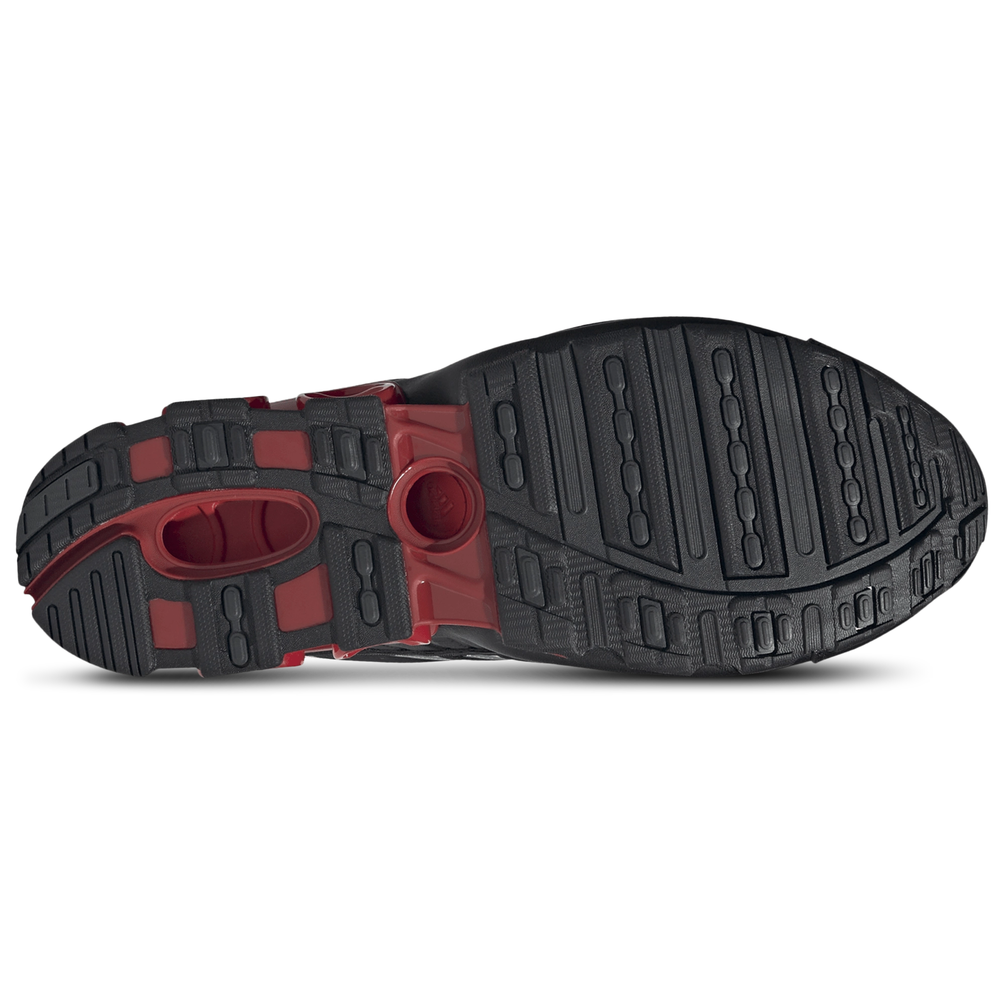 [JH7925] MENS ADIDAS MEGARIDE 01 'BLACK BETTER SCARLET'