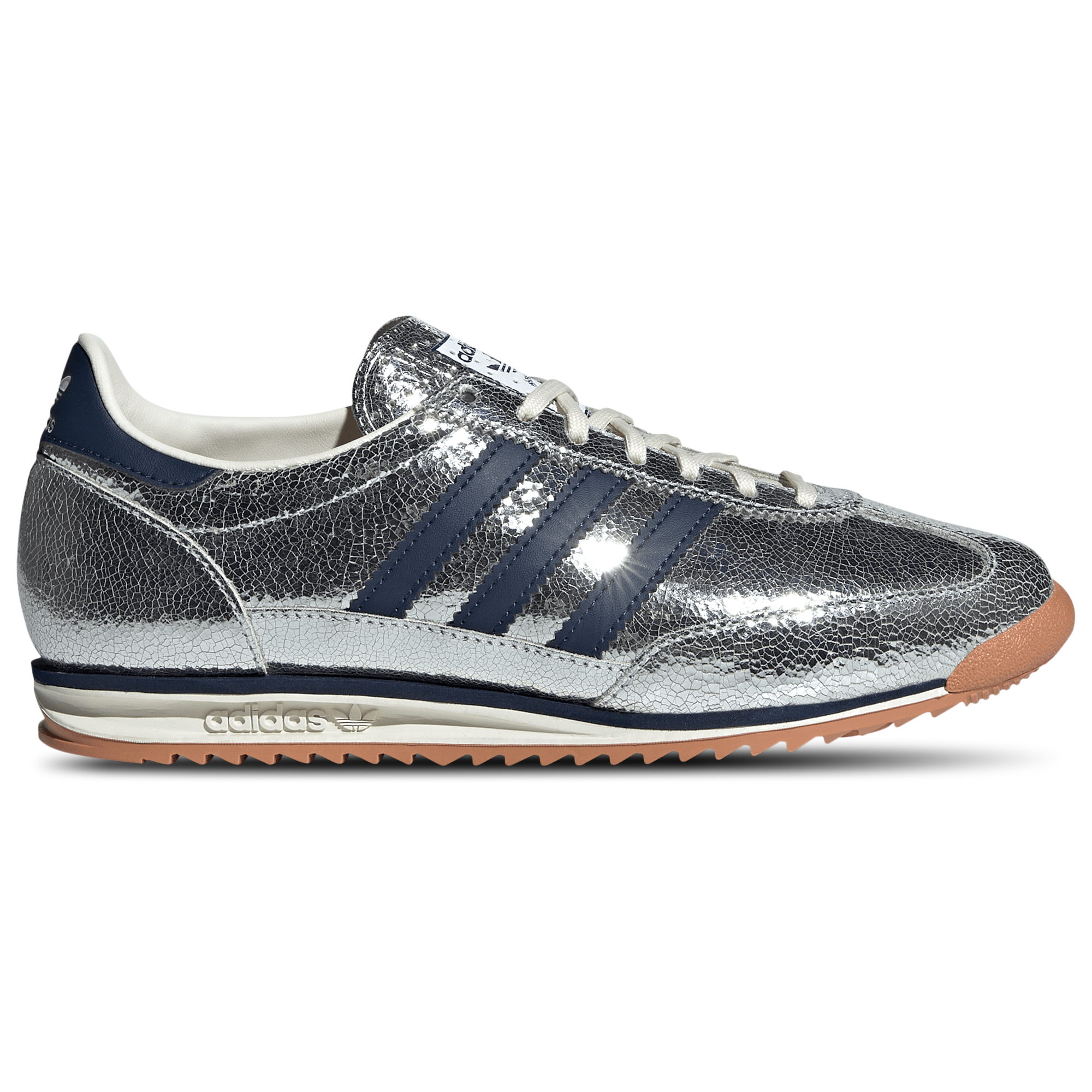 [JH8654] WOMENS ADIDAS SL 72 OG 'SILVER METALLIC COLLEGIATE NAVY'