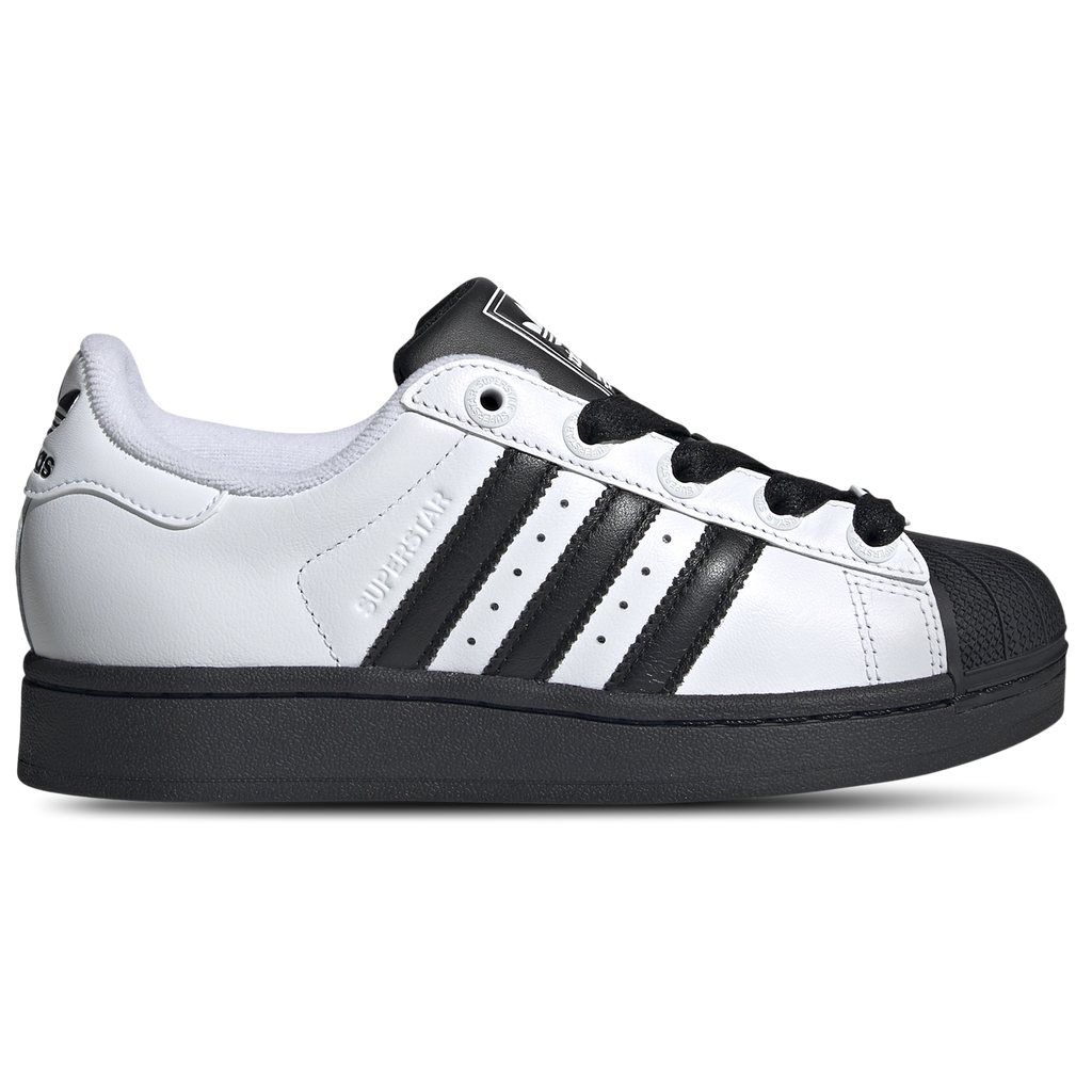 [JI0210] GRADE SCHOOL ADIDAS SUPERSTAR II 'WHITE BLACK'