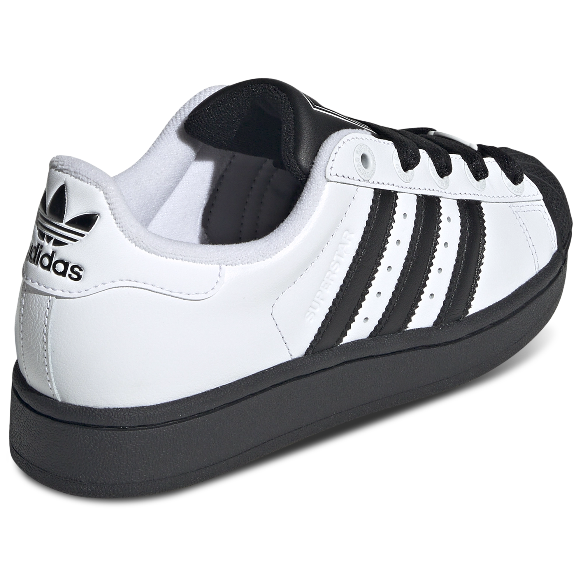 [JI0210] GRADE SCHOOL ADIDAS SUPERSTAR II 'WHITE BLACK'