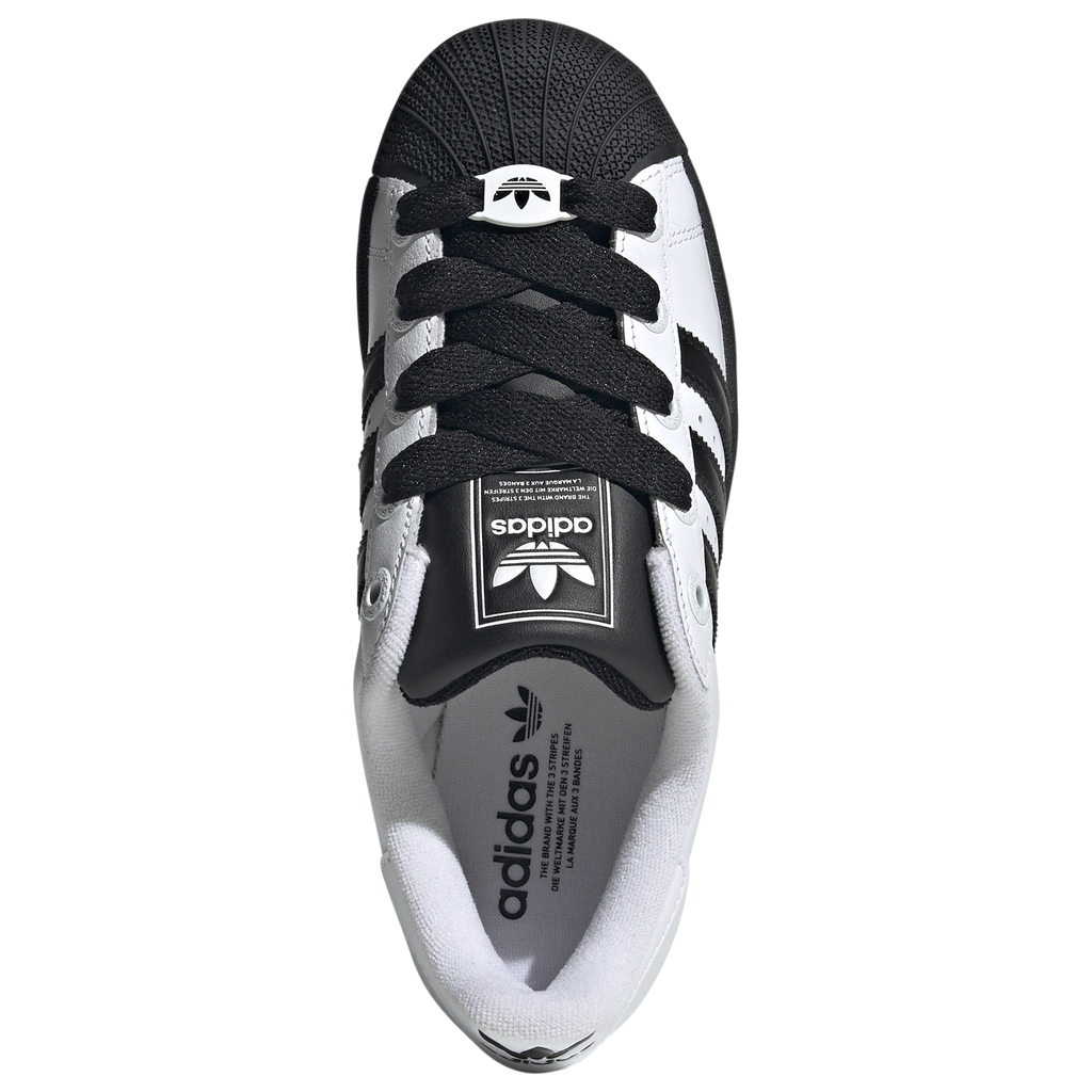 [JI0210] GRADE SCHOOL ADIDAS SUPERSTAR II 'WHITE BLACK'