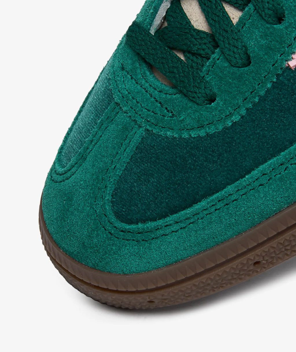 [JI2648] WOMENS ADIDAS HANDBALL SPEZIAL 'GREEN PINK VELVET'