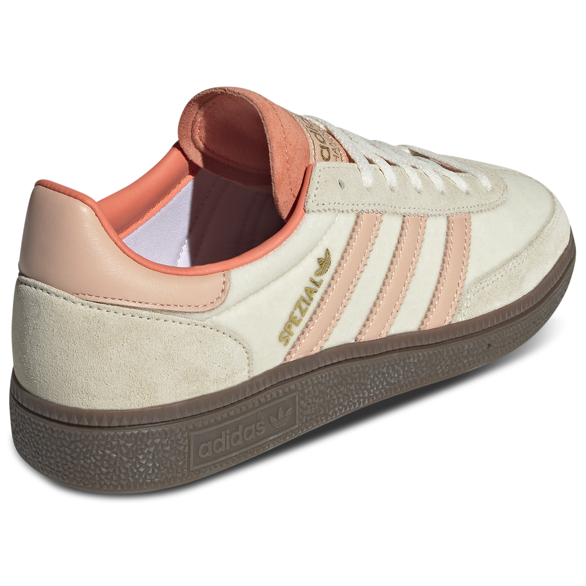 [JI2649] WOMENS ADIDAS HANDBALL SPEZIAL 'CREAM WHITE CORAL VELVET'